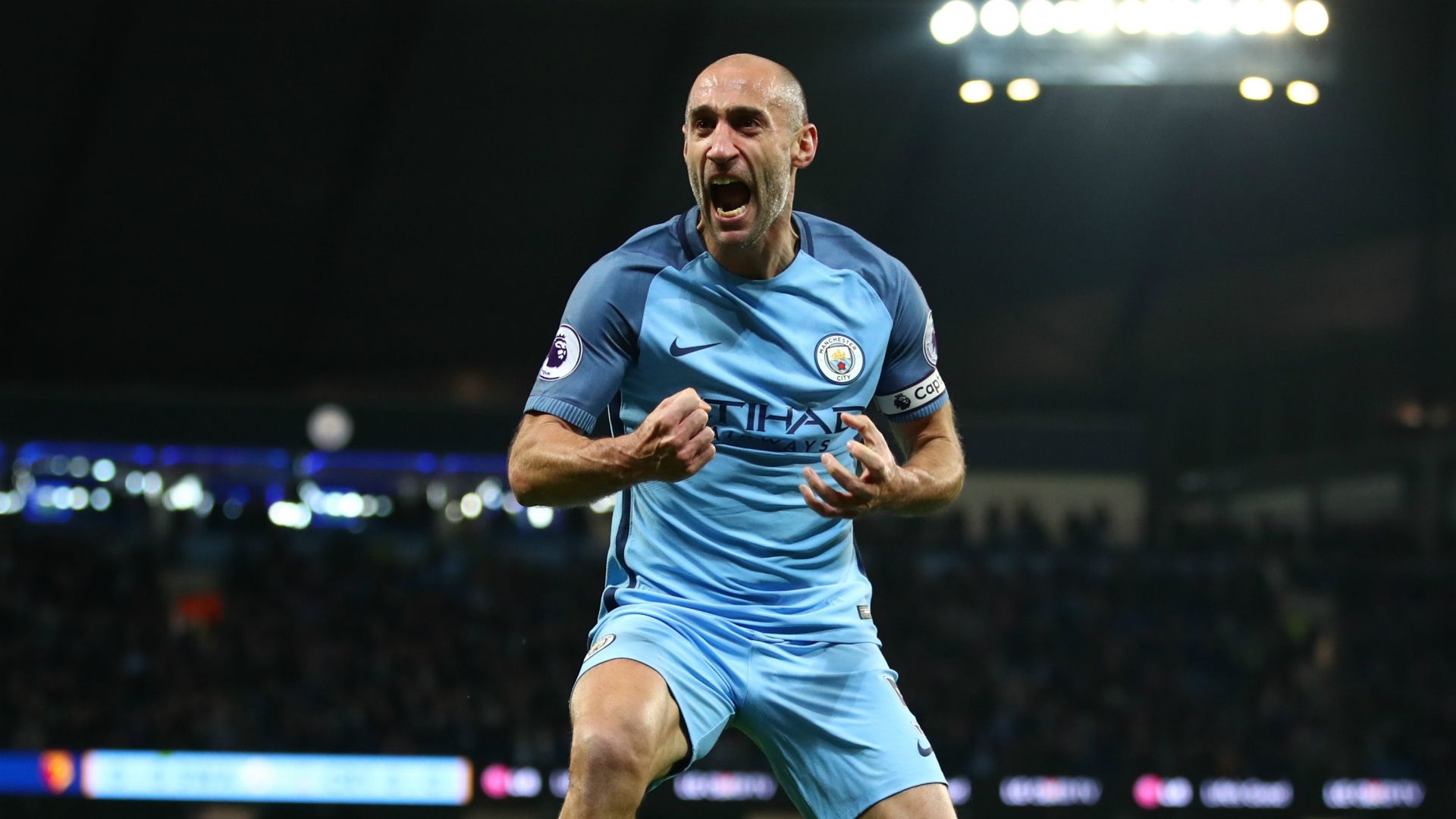 Pablo Zabaleta Manchester City Watford
