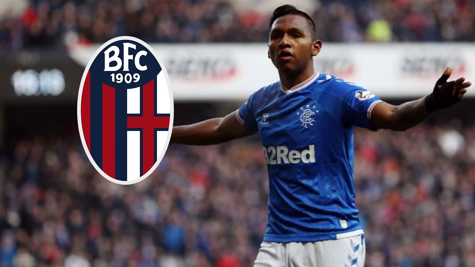 Alfredo Morelos Rangers Bologna 2020