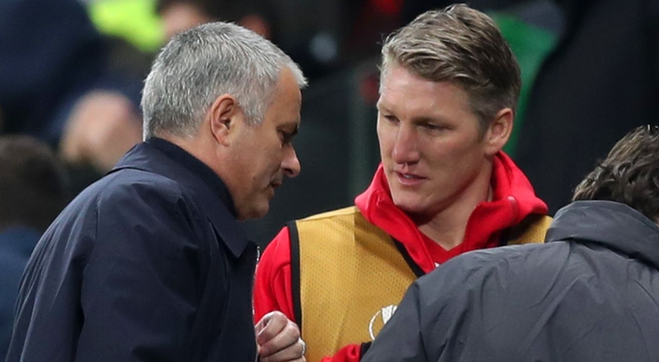 Jose Mourinho & Bastian Schweinsteiger