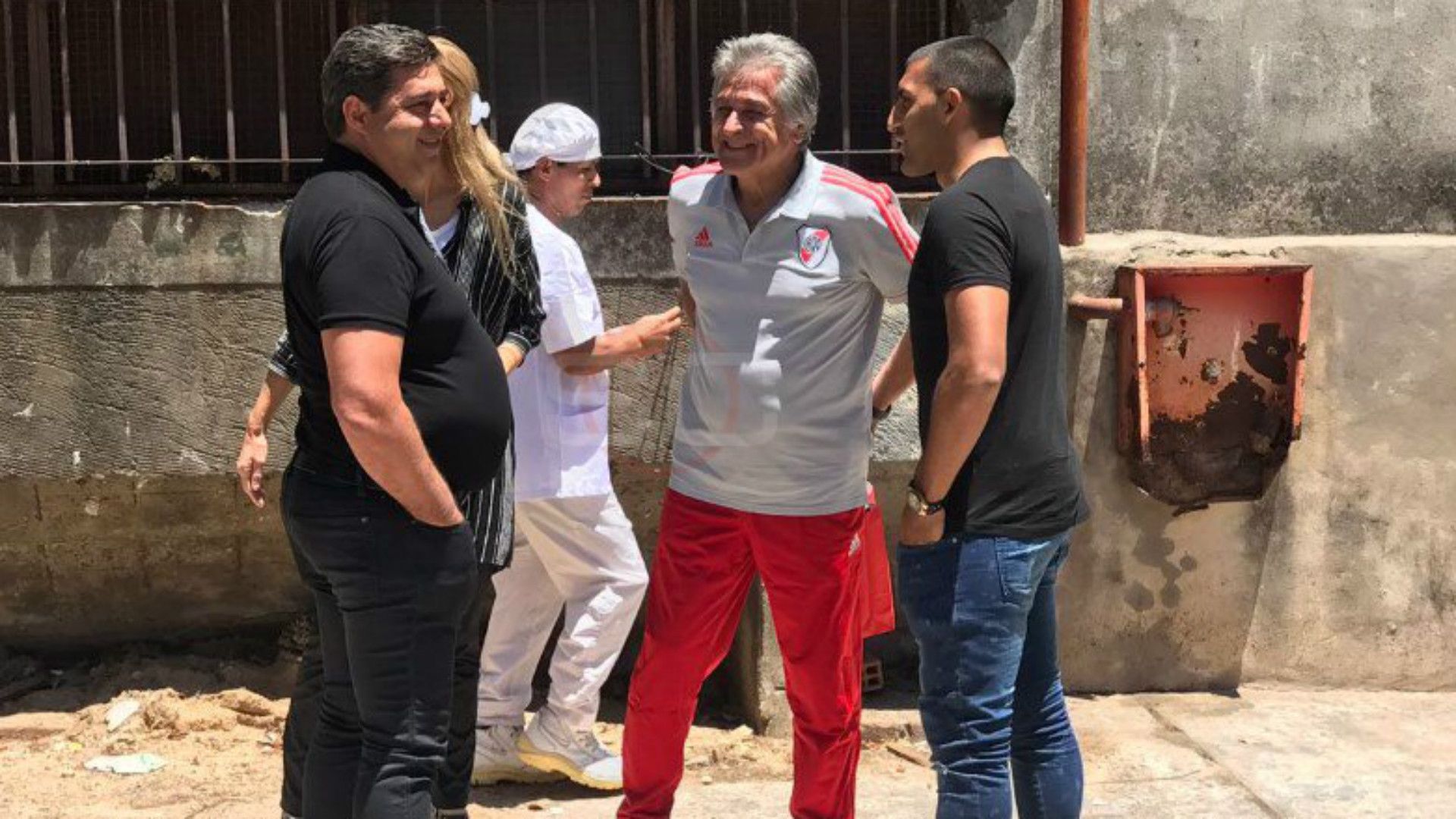 Daniel Angelici Ramon Abila Ubaldo Fillol 11122017