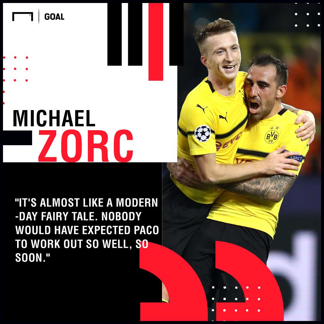 Paco Alcacer Zorc Dortmund PS