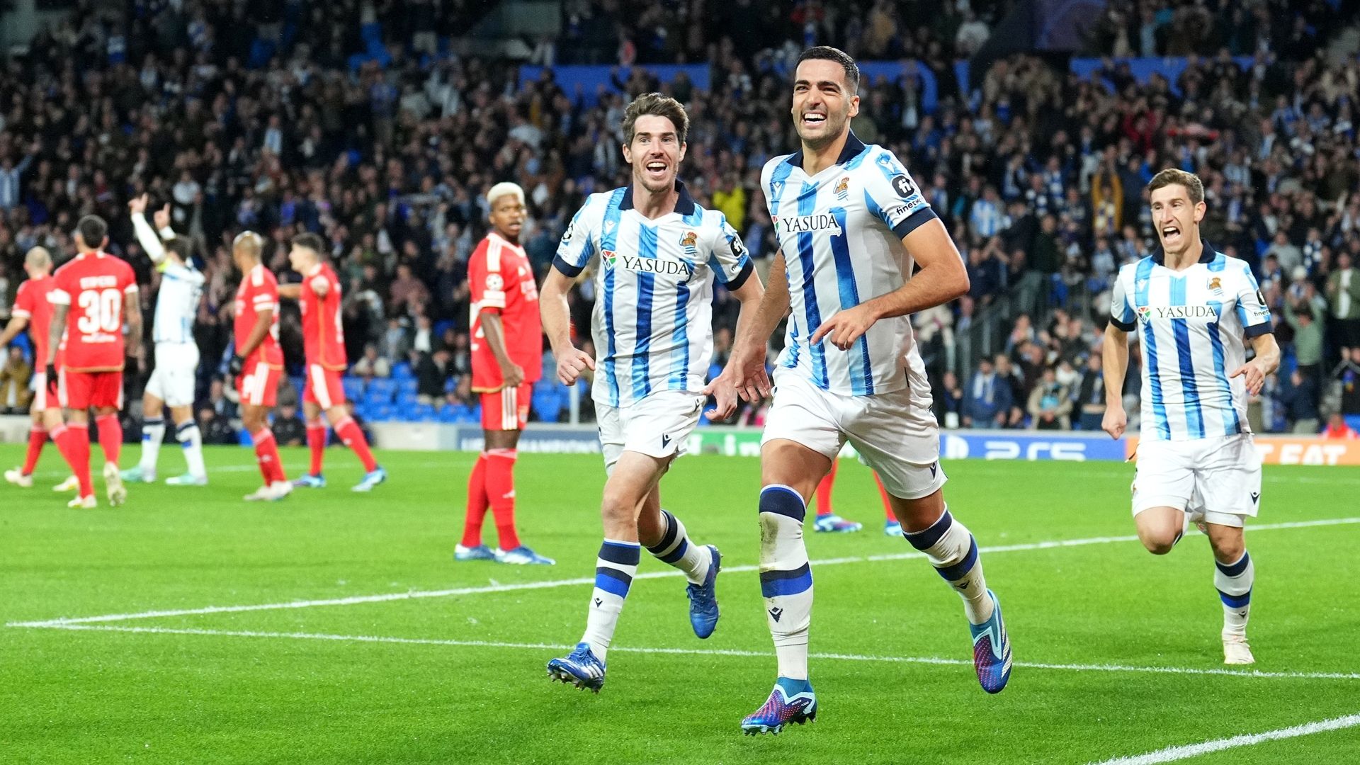 Real Sociedad Benfica Champions League 2023-24