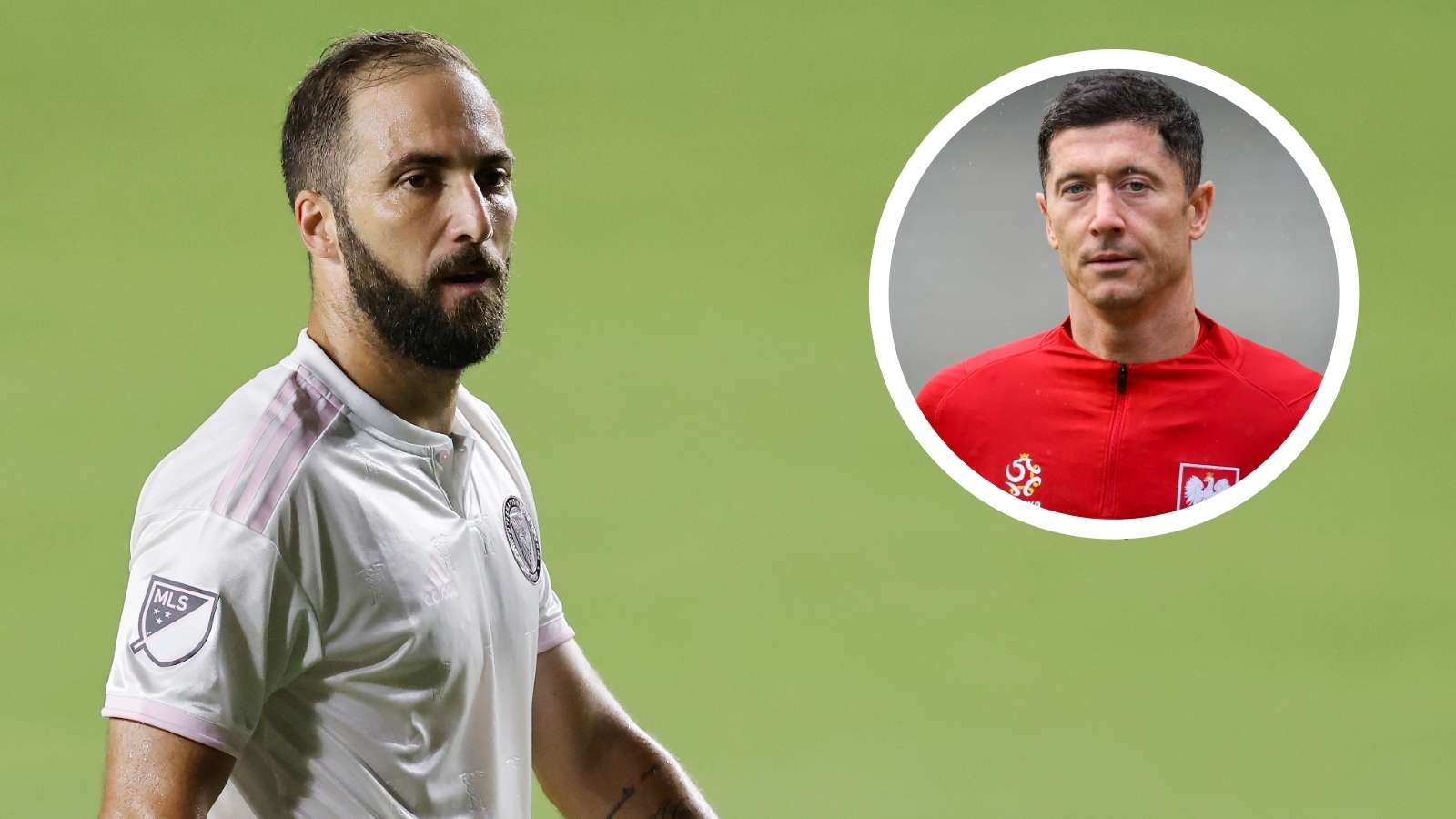 Gonzalo Higuain, Robert Lewandowski GFX