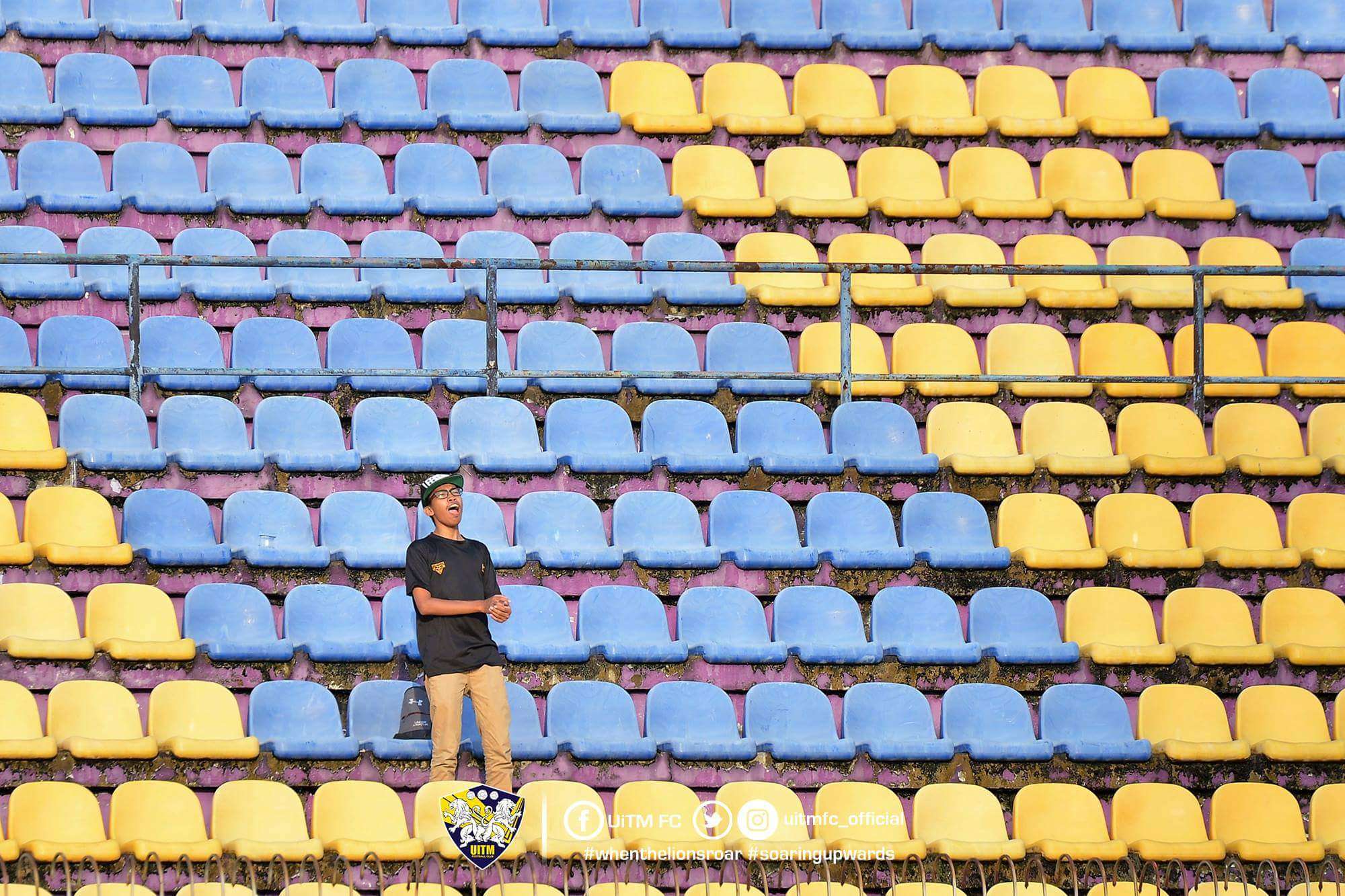 Lone fan, UiTM FC, Malaysia Premier League, 06052017