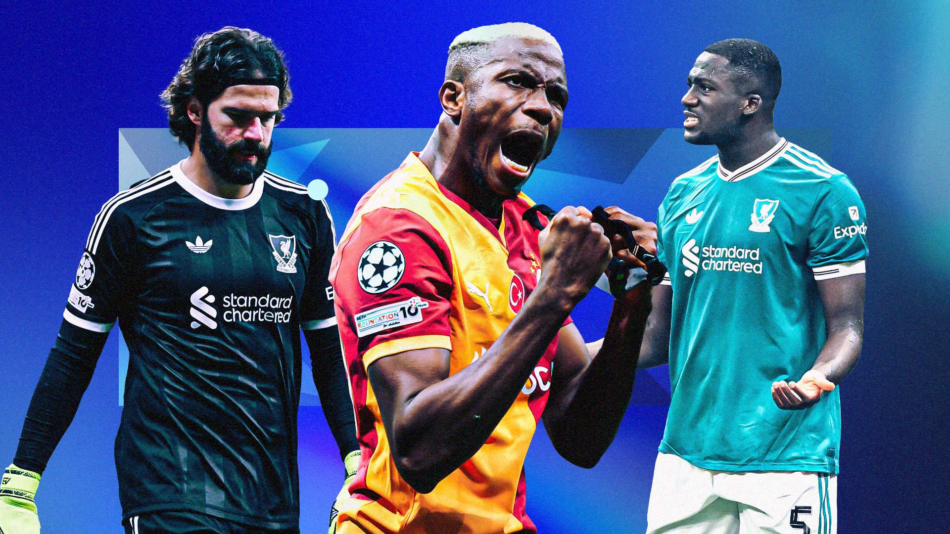Liverpool player ratings vs Galatasaray: Arne Slot looking lost without  late goals! Increasingly ragged Reds suffer dismal Champions League defeat  and lose Alisson and Hugo Ekitike to injury on a hellish night