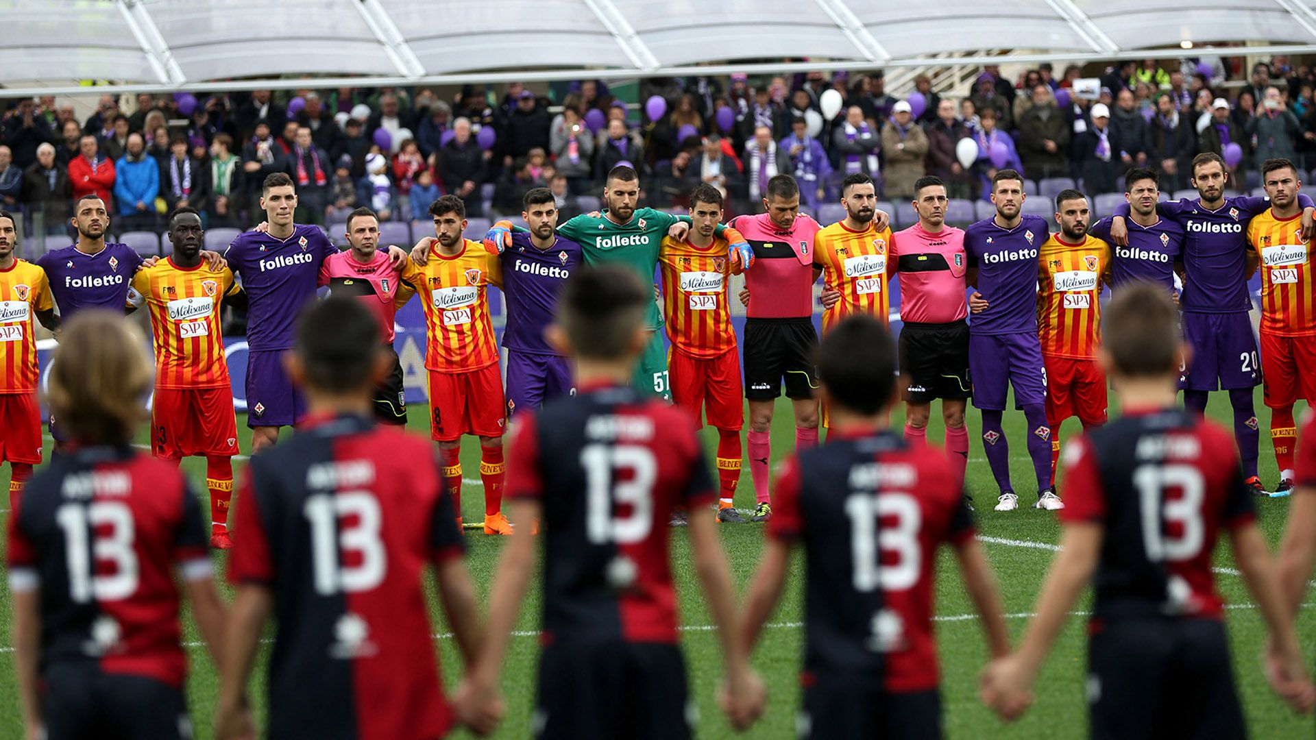 Davide Astori Fiorentina Benevento Serie A