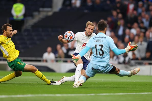 Harry Kane against Paços