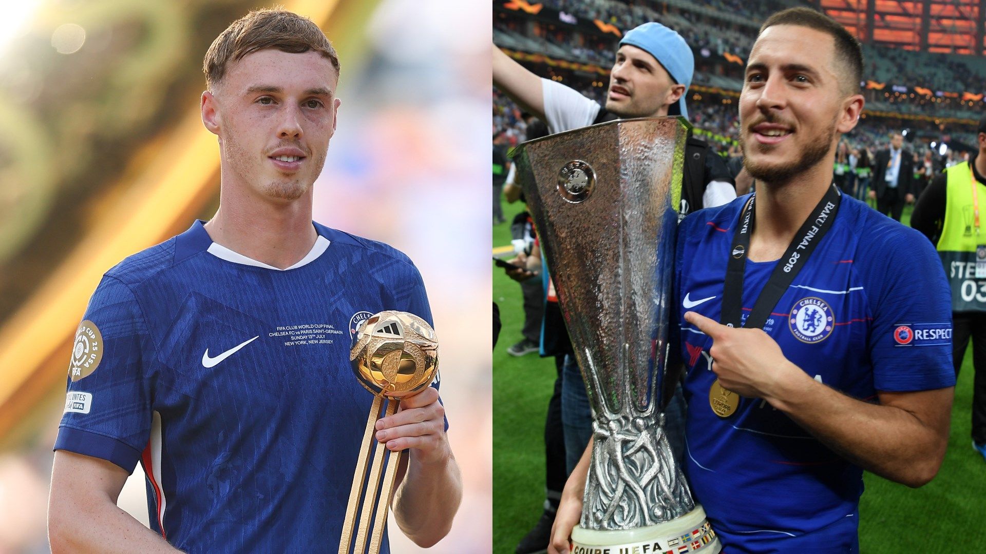 Cole Palmer Eden Hazard Chelsea