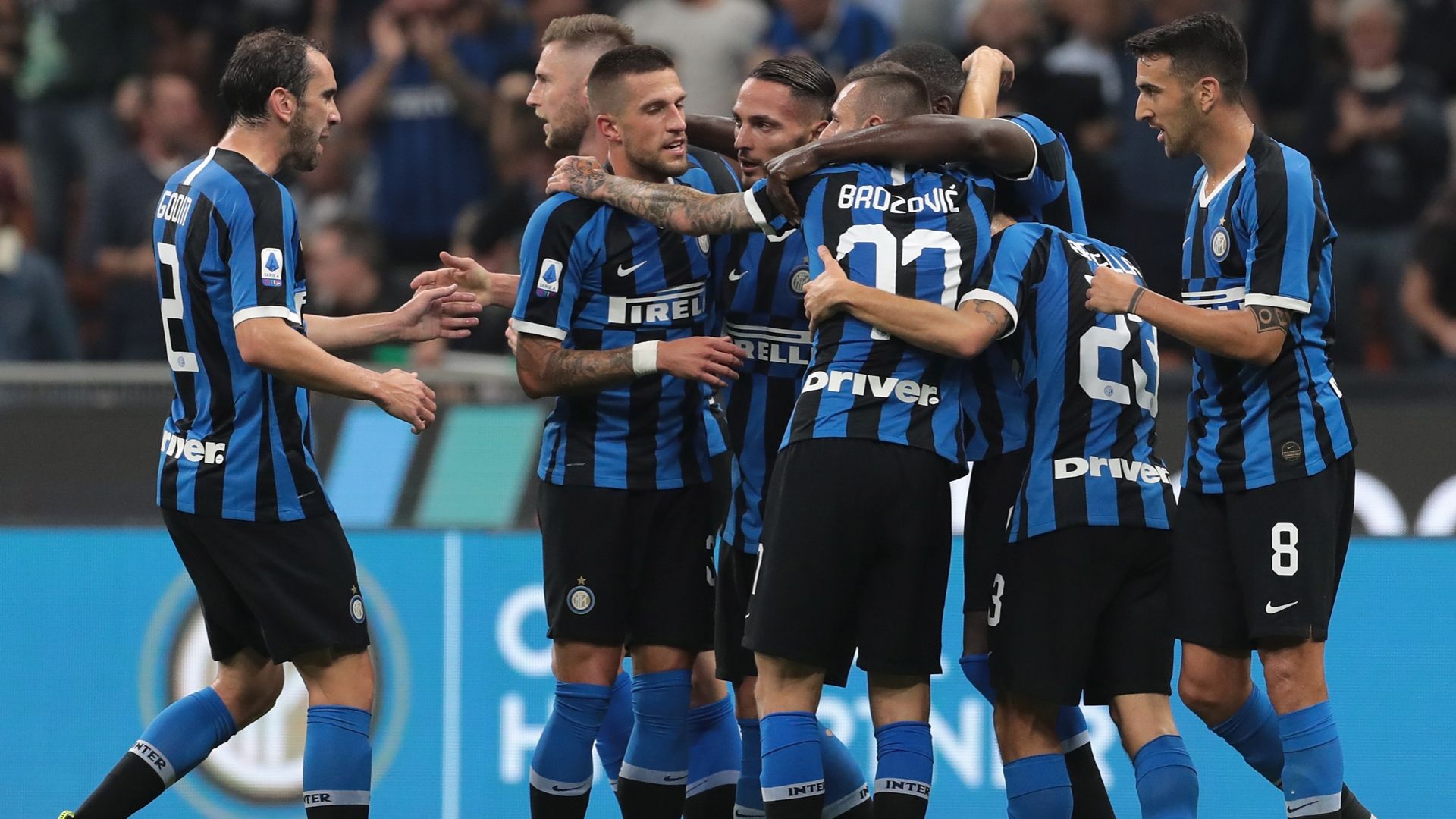 inter lazio 2019 goal celebration