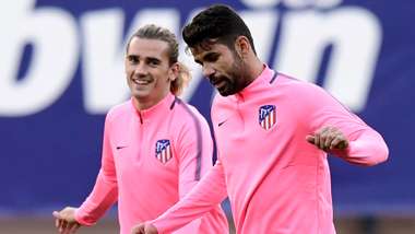 Diego Costa Antoine Griezmann Atletico Madrid
