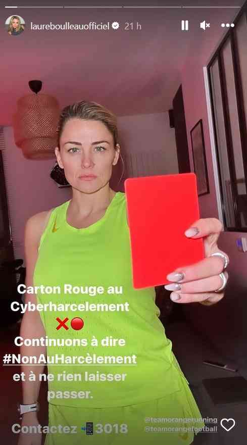 Laure Boulleau carton rouge