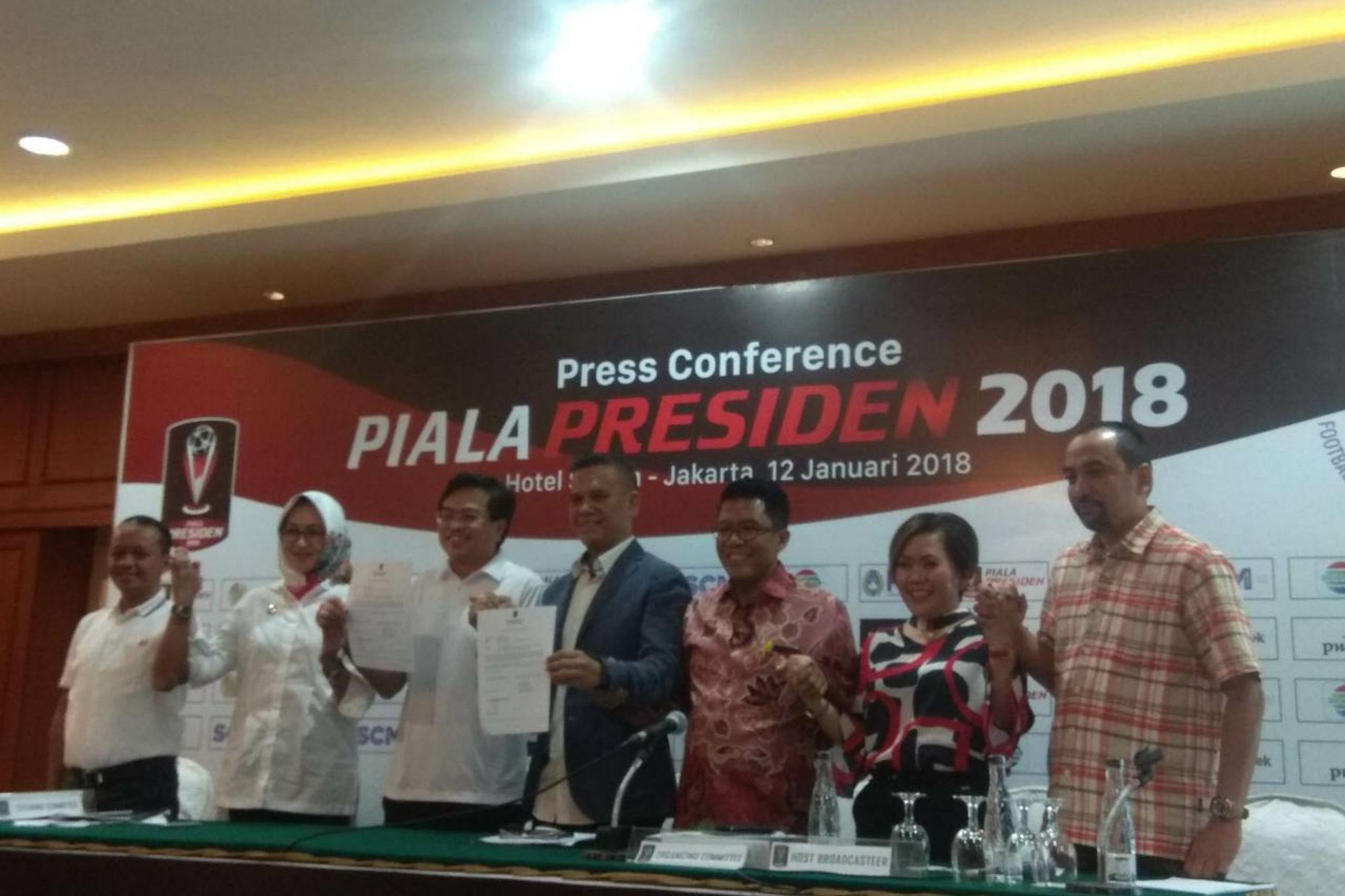 Jumpa Pers Piala Presiden 2018