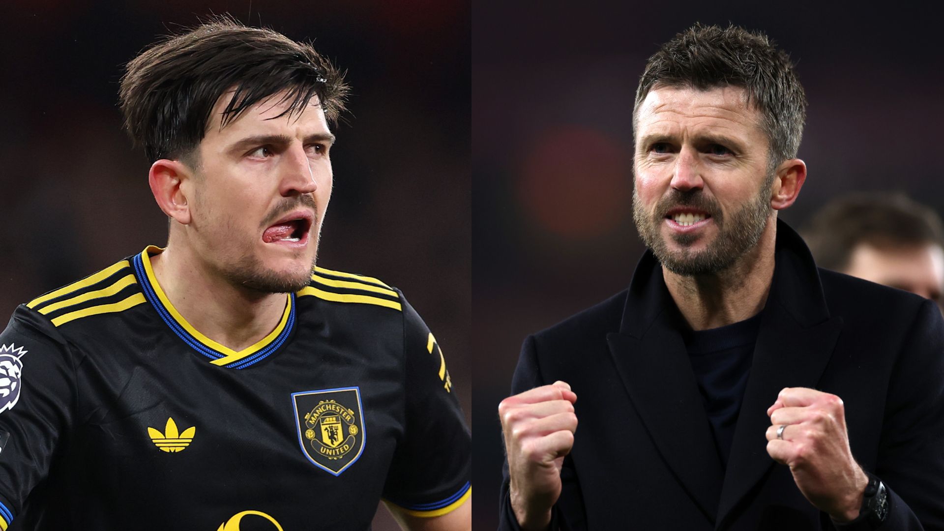 GFX Harry Maguire Michael Carrick