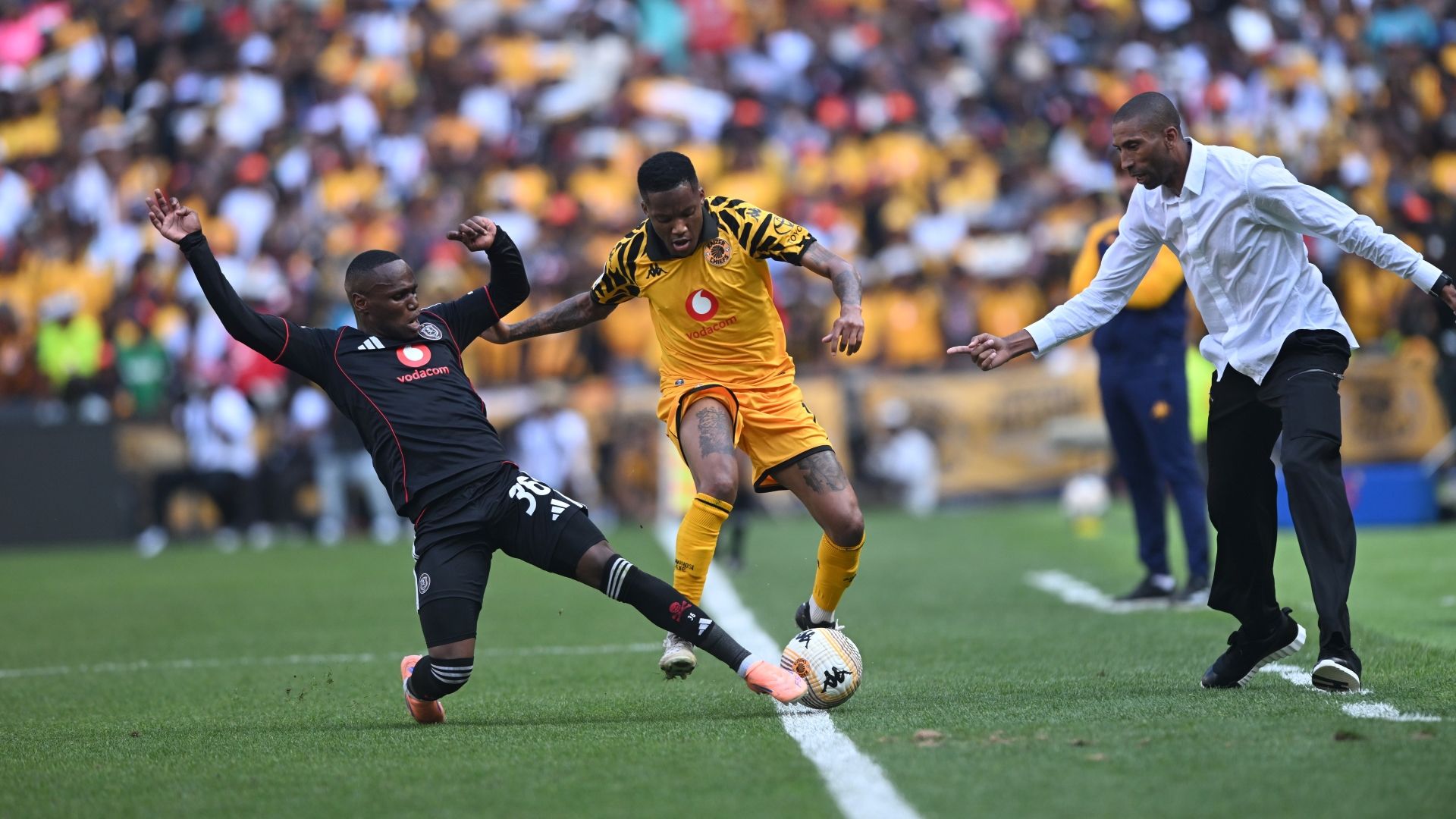 Pule Mmodi and Kamogelo Sebelebele, Kaizer Chiefs vs Orlando Pirates