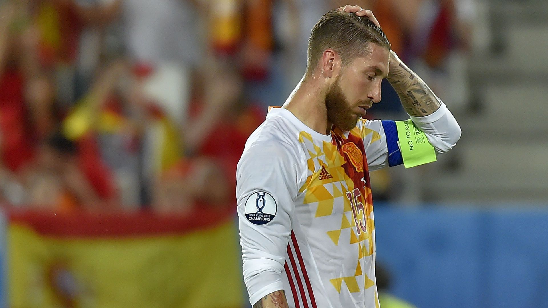 croatia spain - sergio ramos - euro 2016 - 21062016