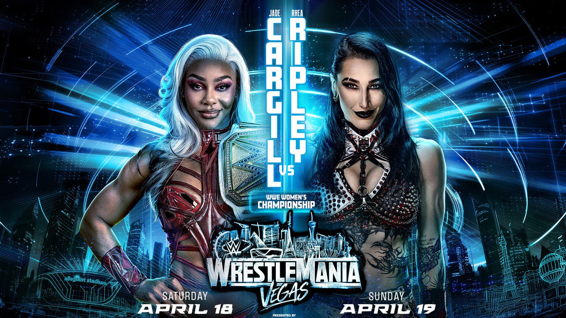 Jade Cargill vs Rhea Ripley