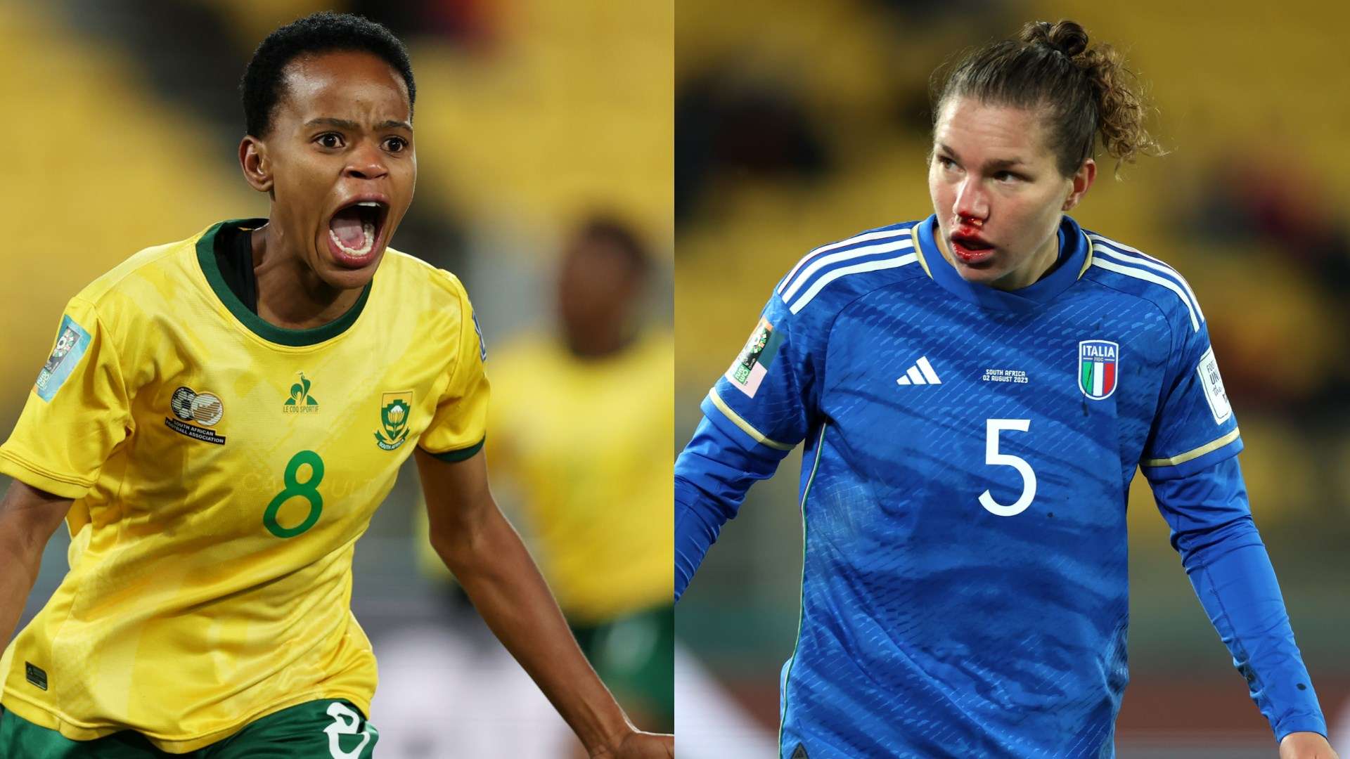 South Africa Italy Women's World Cup