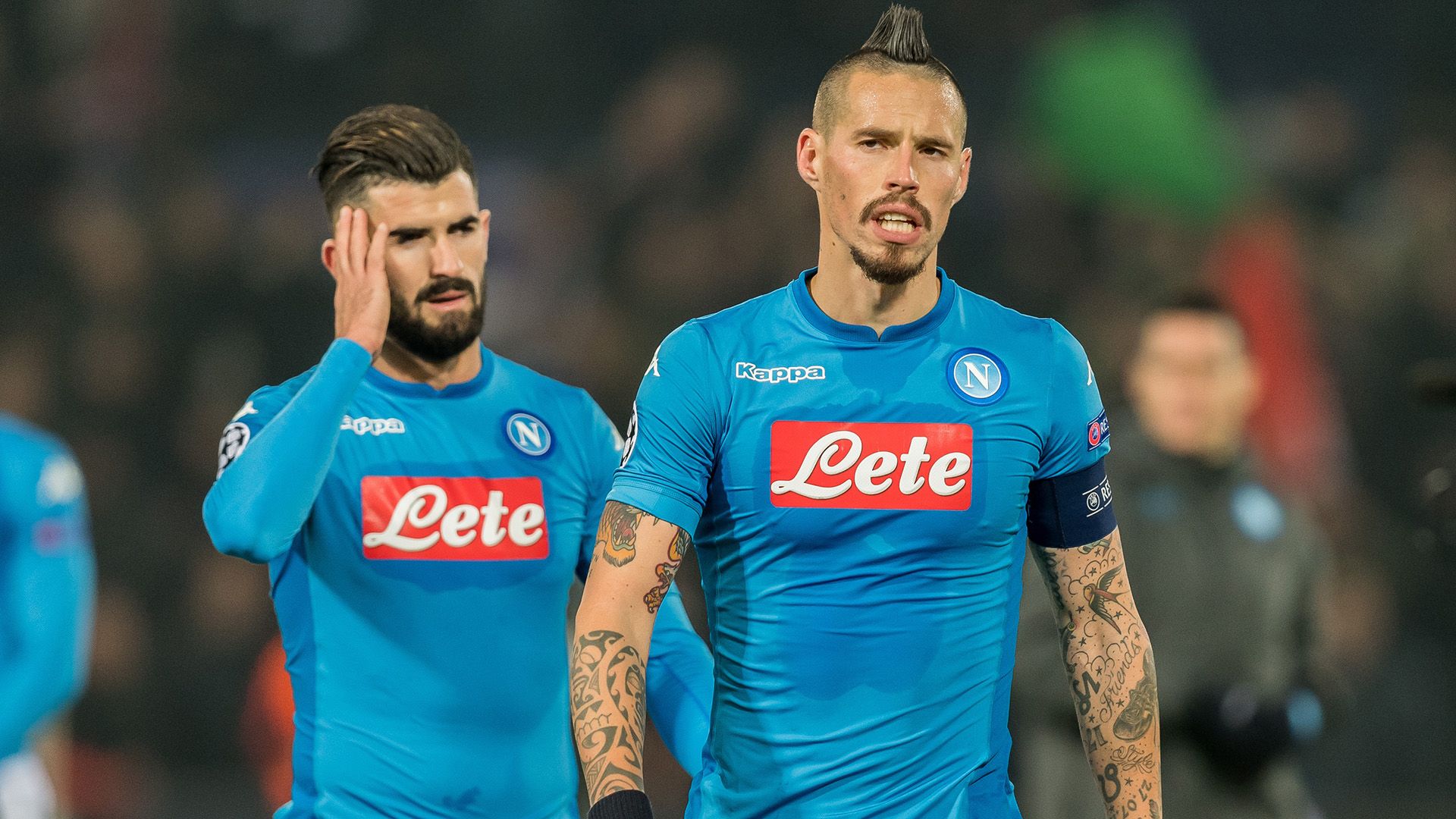 Marek Hamsik Feyenoord Napoli Champions League
