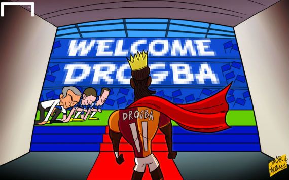 Cartoon: King Drogba