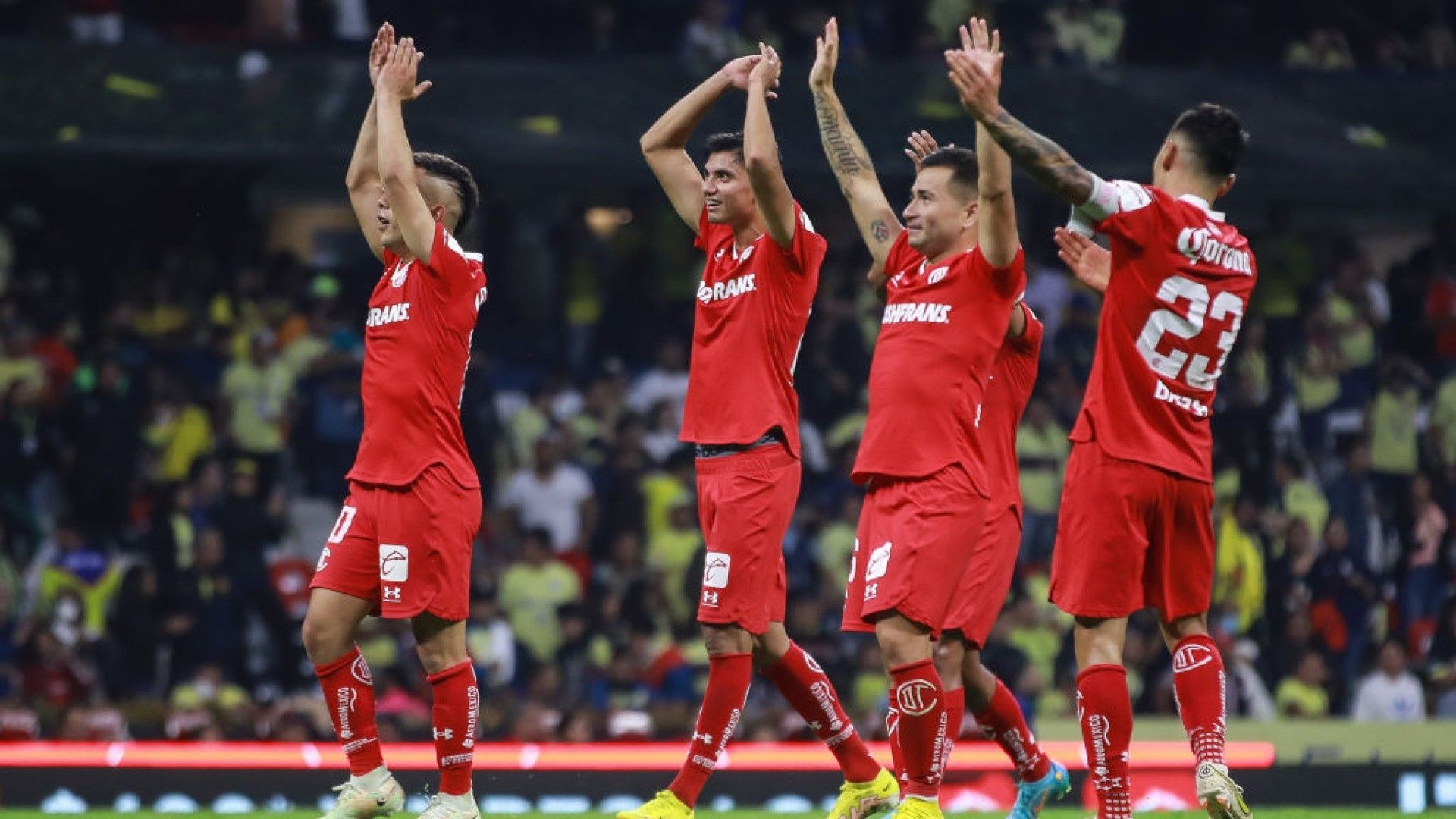 Toluca celebración Liguilla Apertura 2022