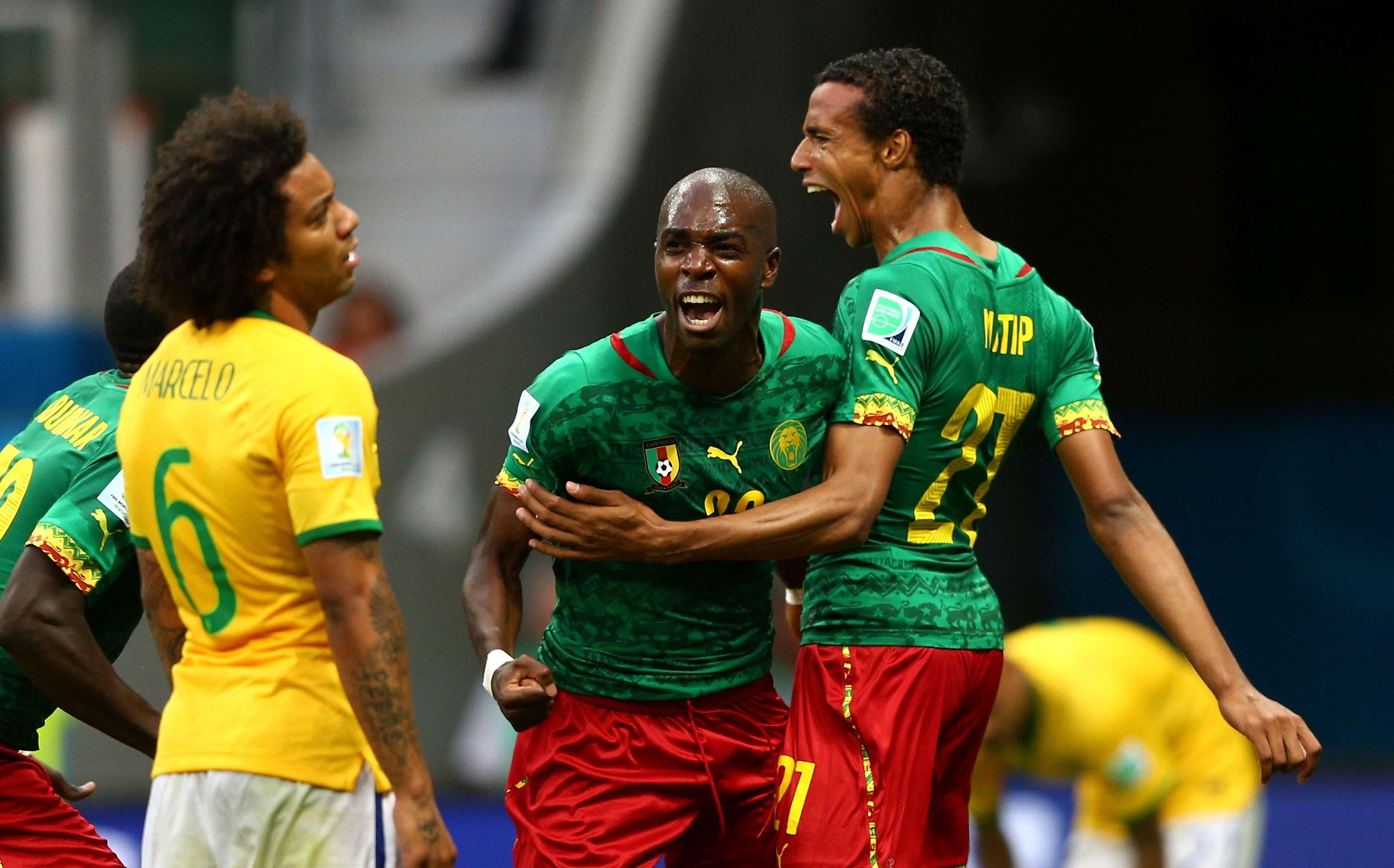 Marcelo Matip Brazil Cameroon 2014 World Cup 20140623