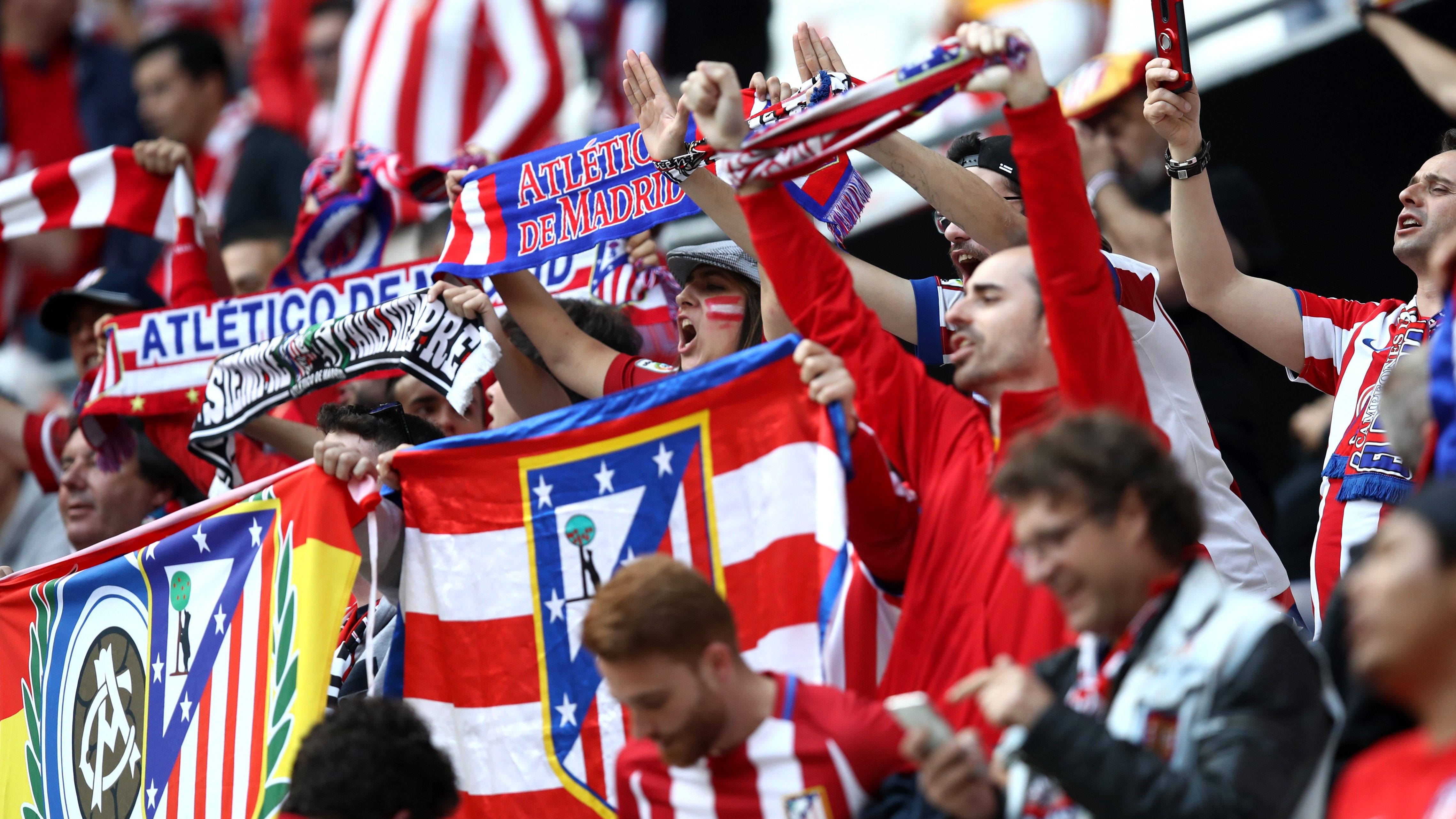 Fans Atletico de Madrid UEL Final 16052018