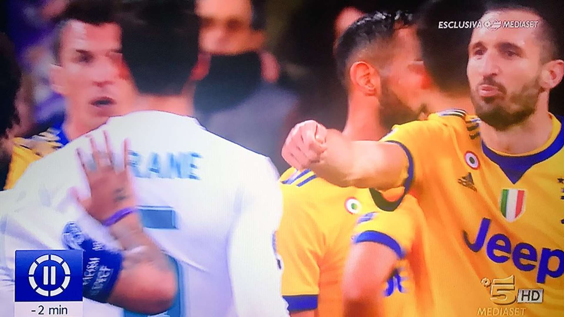 Giorgio Chiellini Juventus Real Madrid