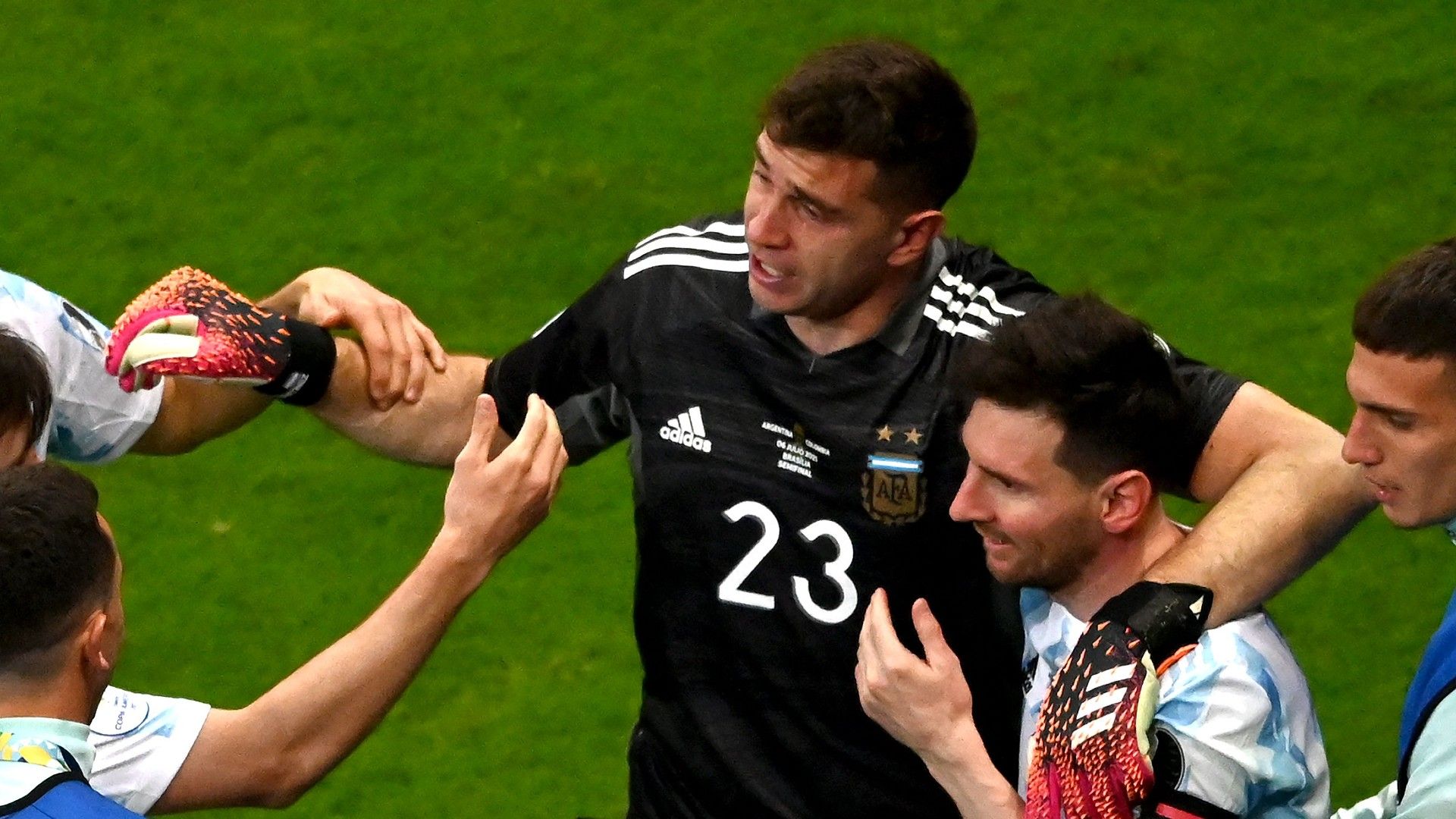 Martinez Argentina Colombia Semifinal Copa America 2021