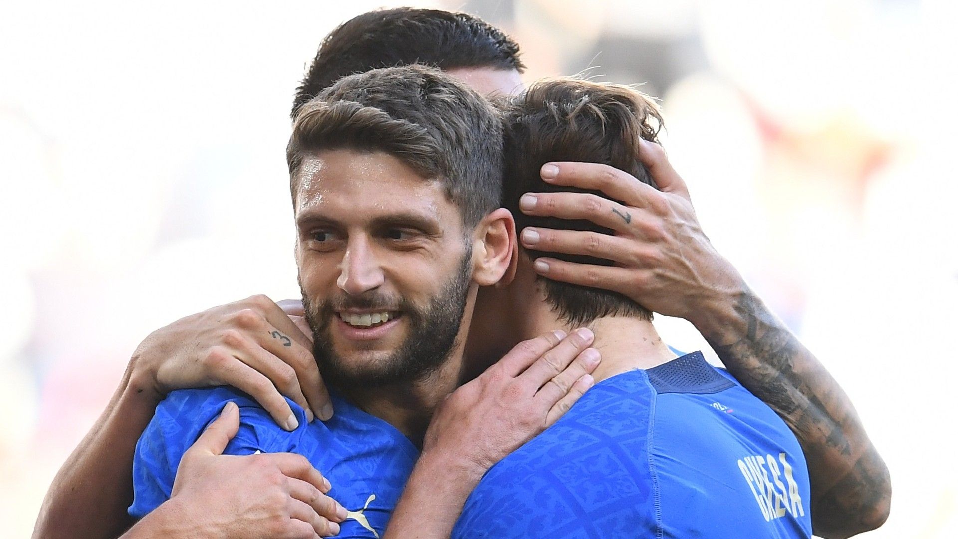 Domenico Berardi Italy vs Belgium Nations League 2021