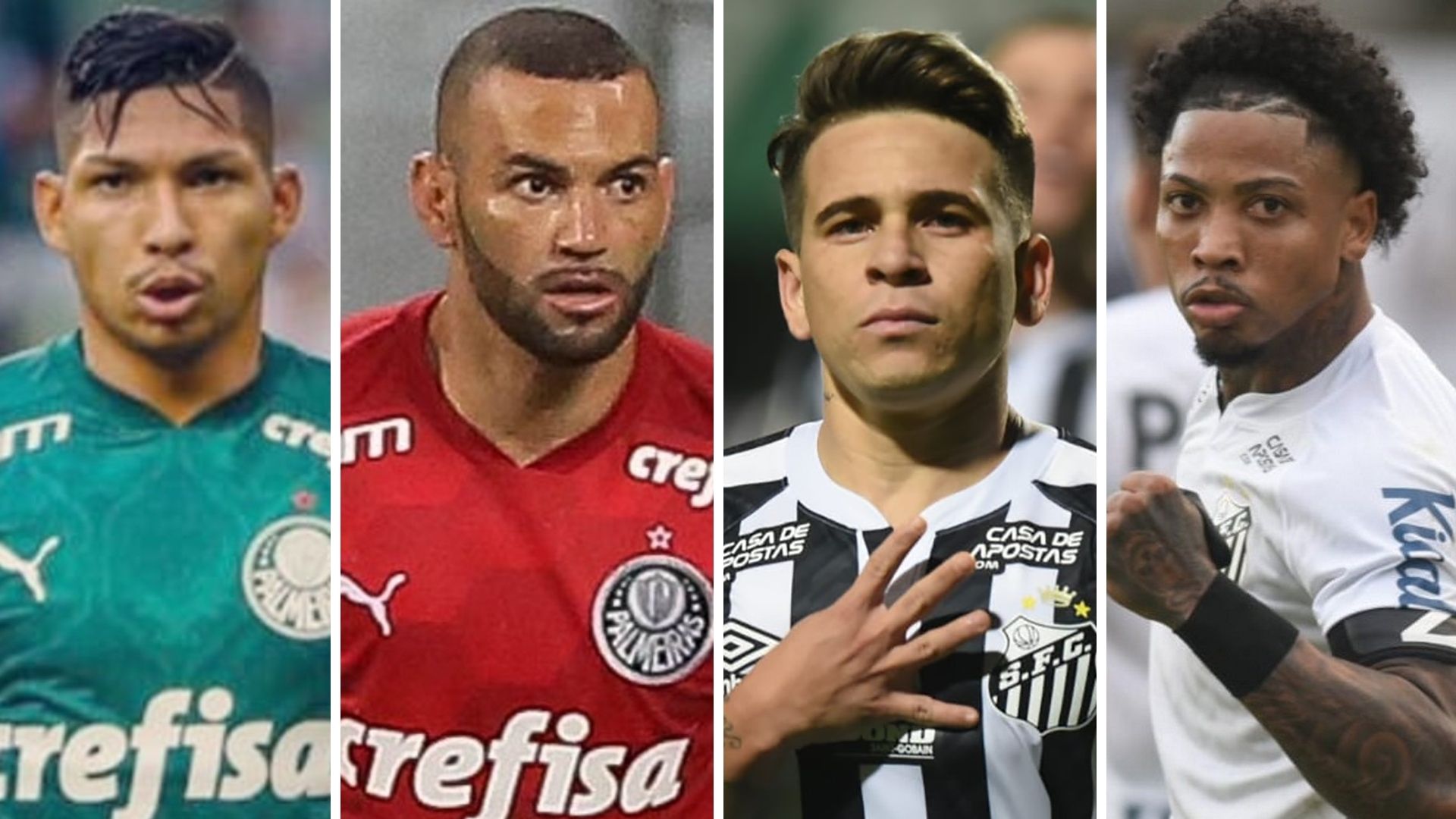 Rony, Weverton, Soteldo e Marinho - Melhor da Libertadores