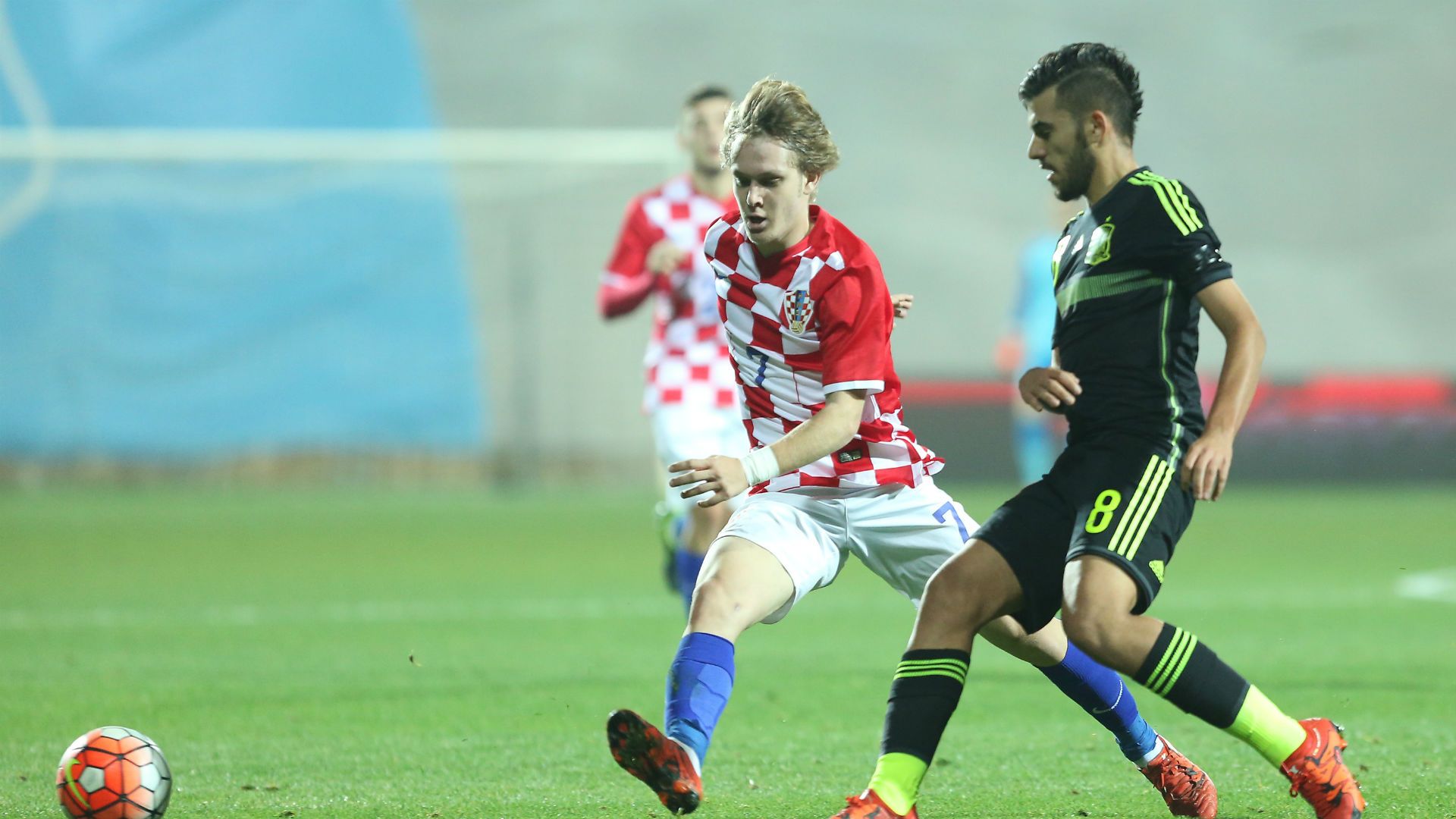 alen halilovic dani ceballos - croatia u21 spain u21 - qualifier - 17112015