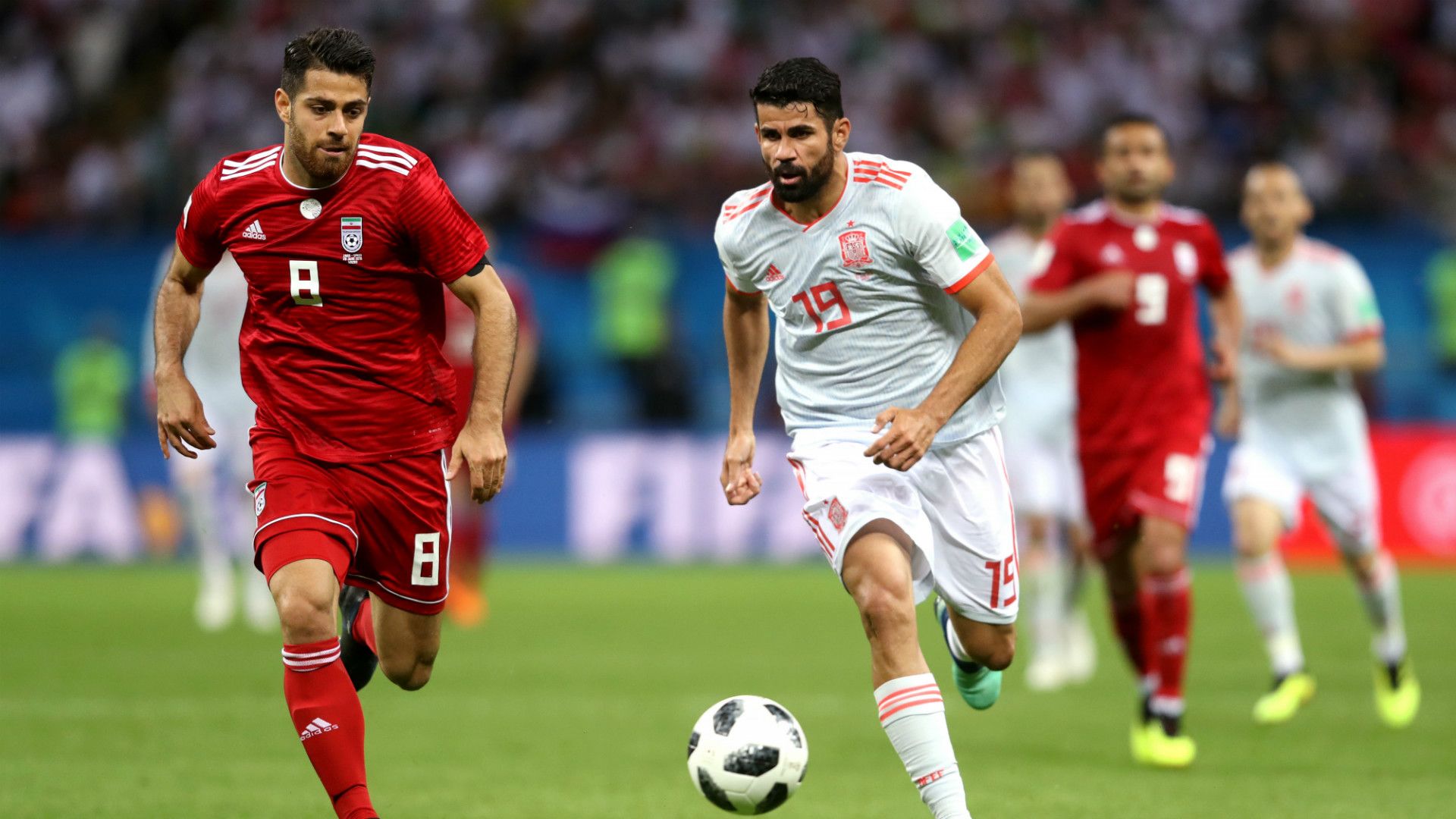 Morteza Pouraliganji Diego Costa Iran Spain