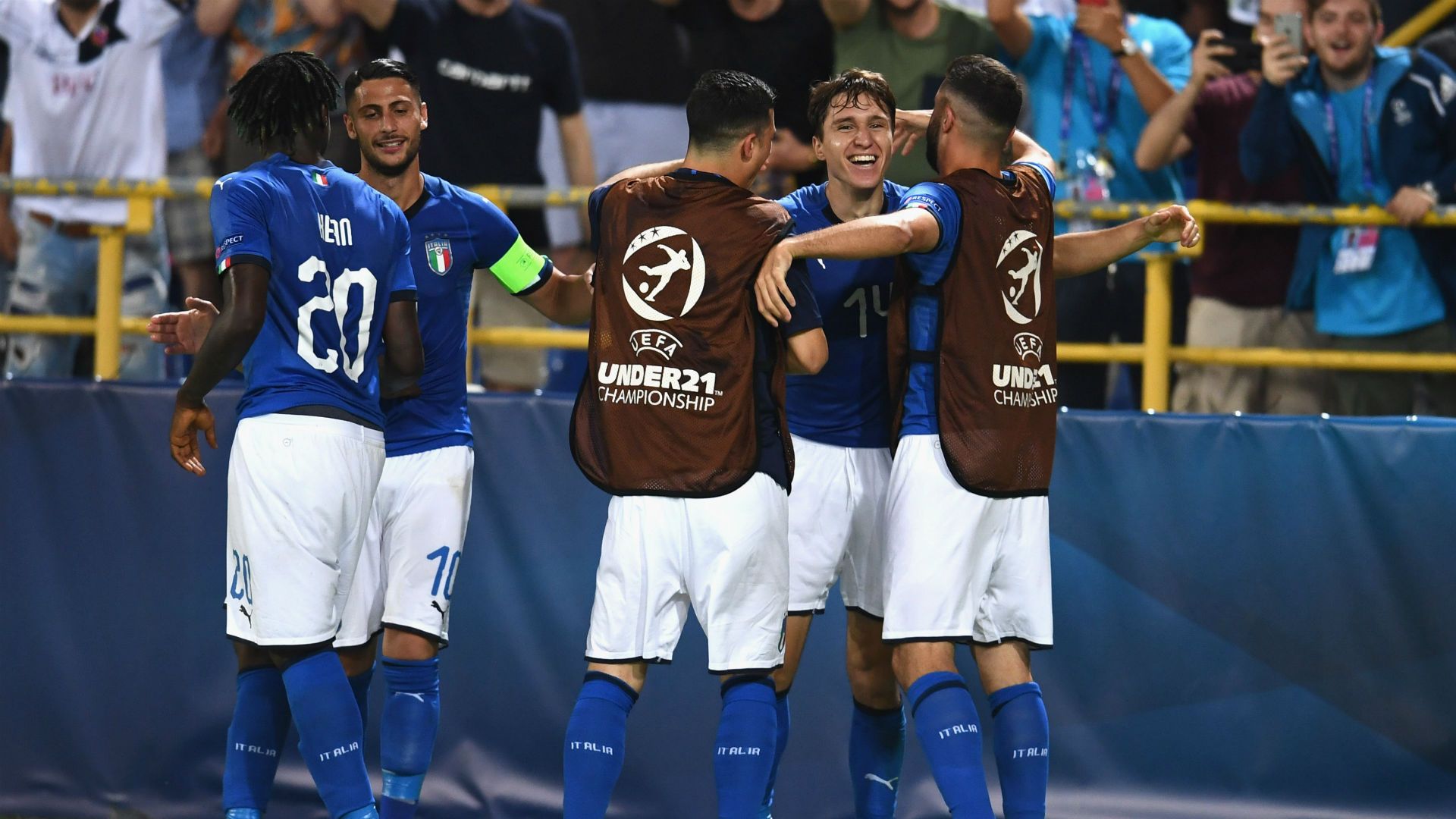 Federico Chiesa Italy Spain Under 21