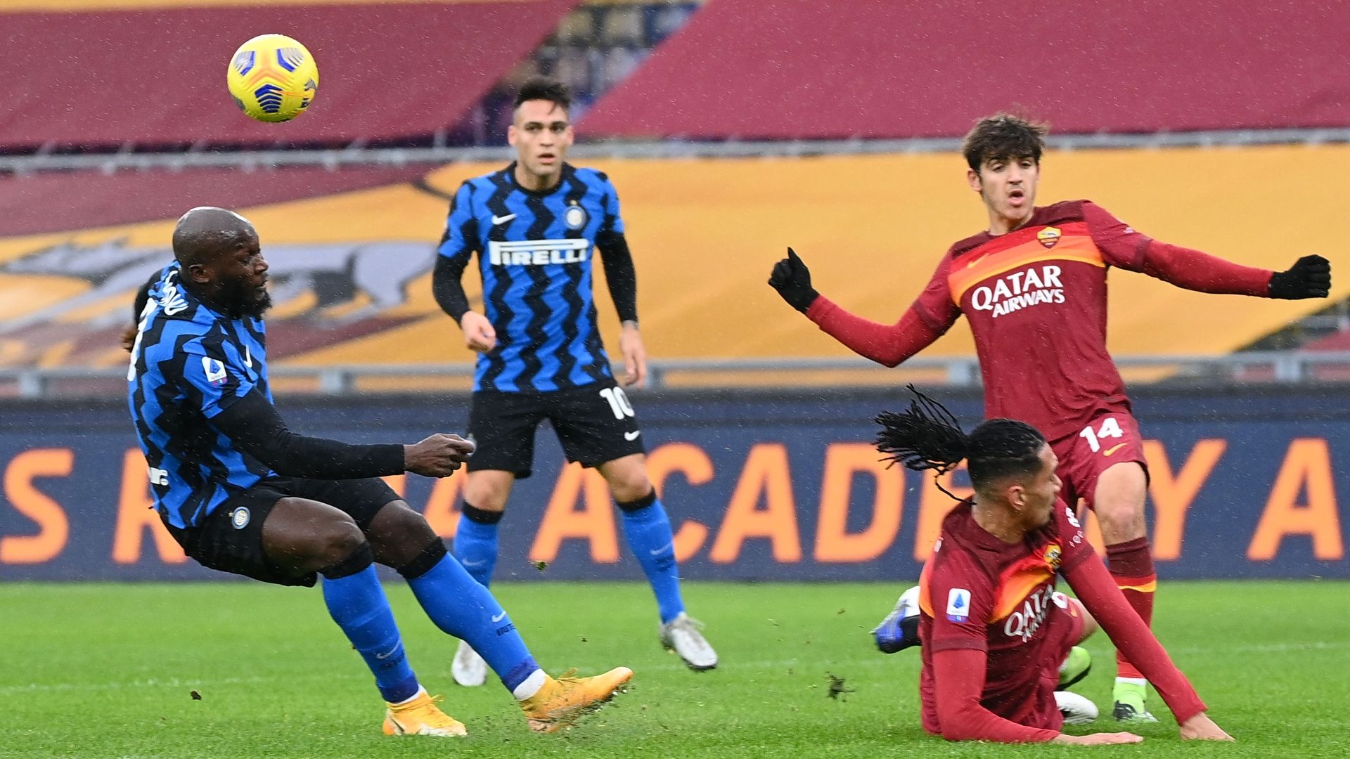 Romelu Lukaku - Lautaro Martínez Roma Inter