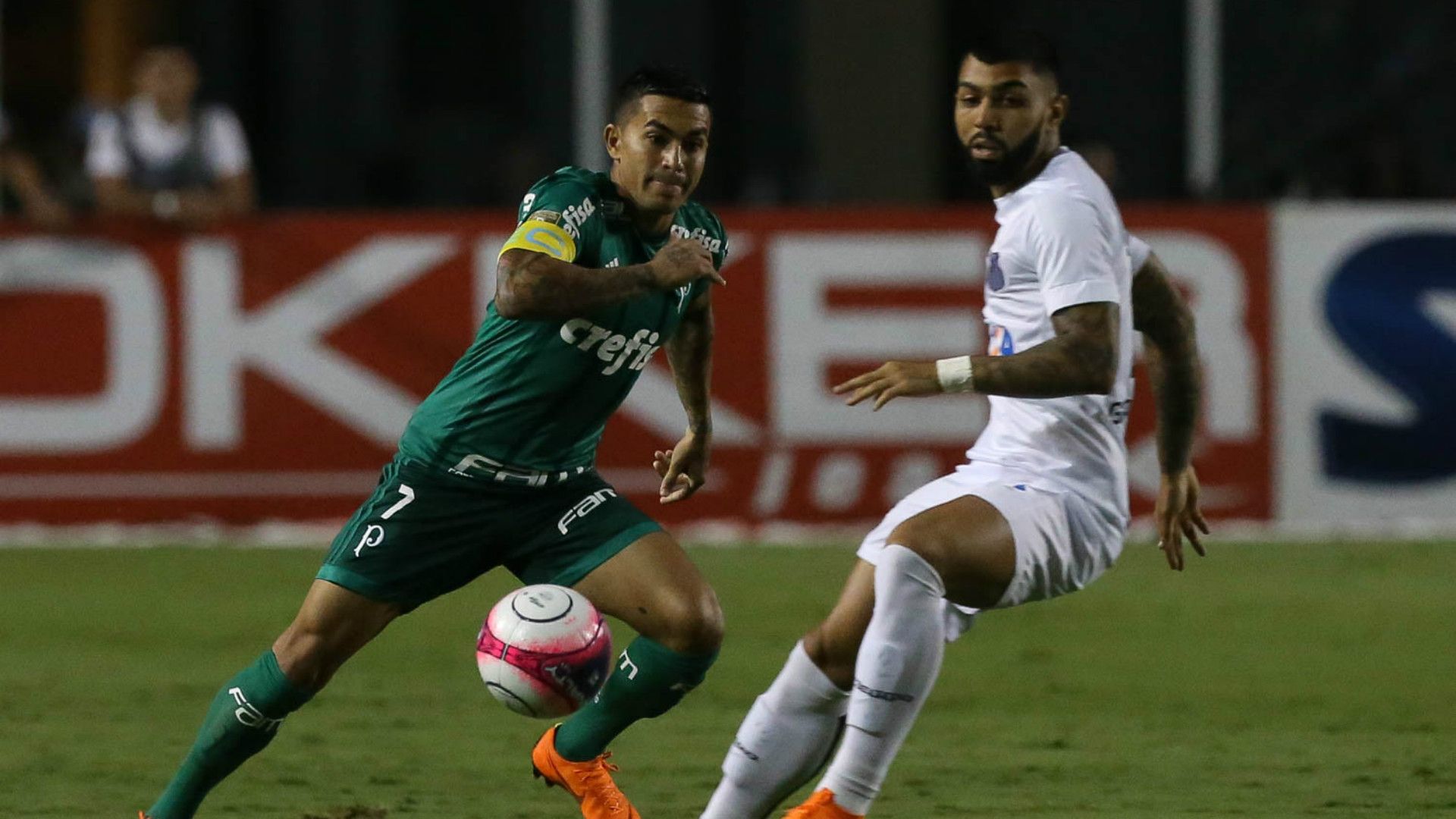 Dudu e Gabriel/Gabigol - Palmeiras x Santos - 3/11/2018