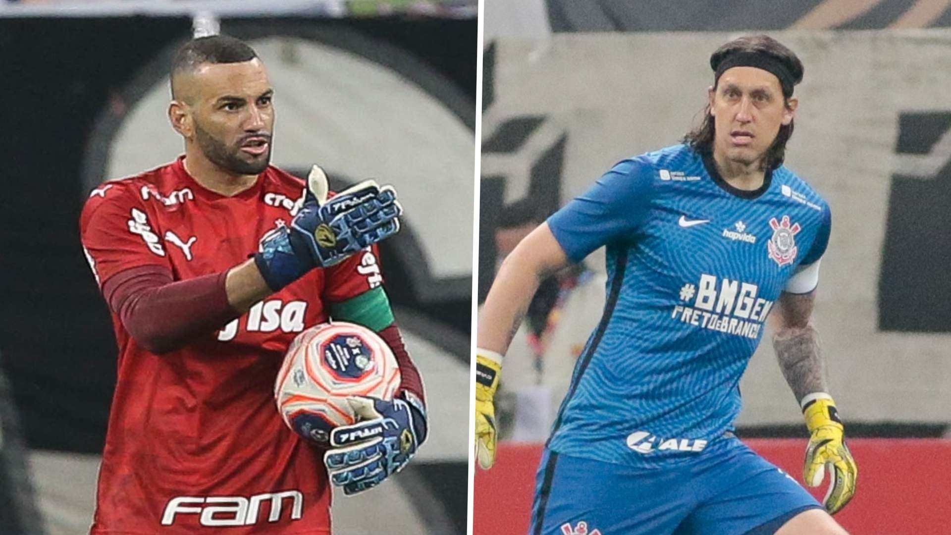 GFX Weverton Cassio Palmeiras Corinthians 2020