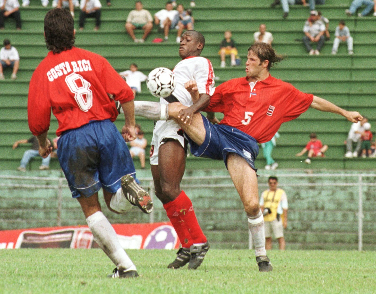 Alex Bunbury in action for Canada