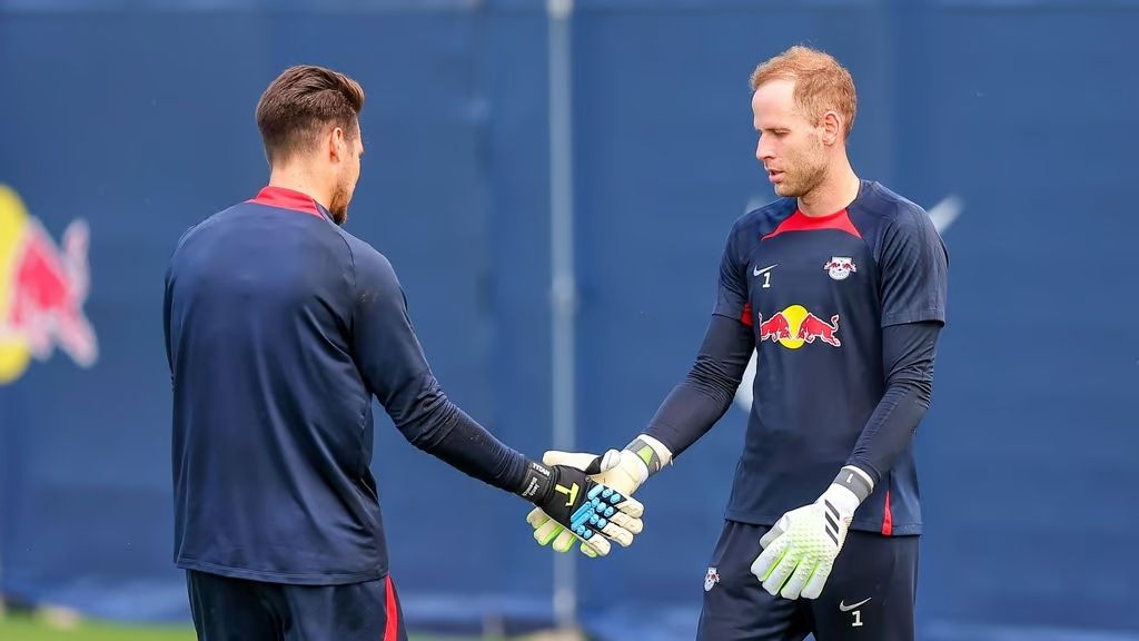 Gulácsi Péter RB Leipzig Janis Blaswich