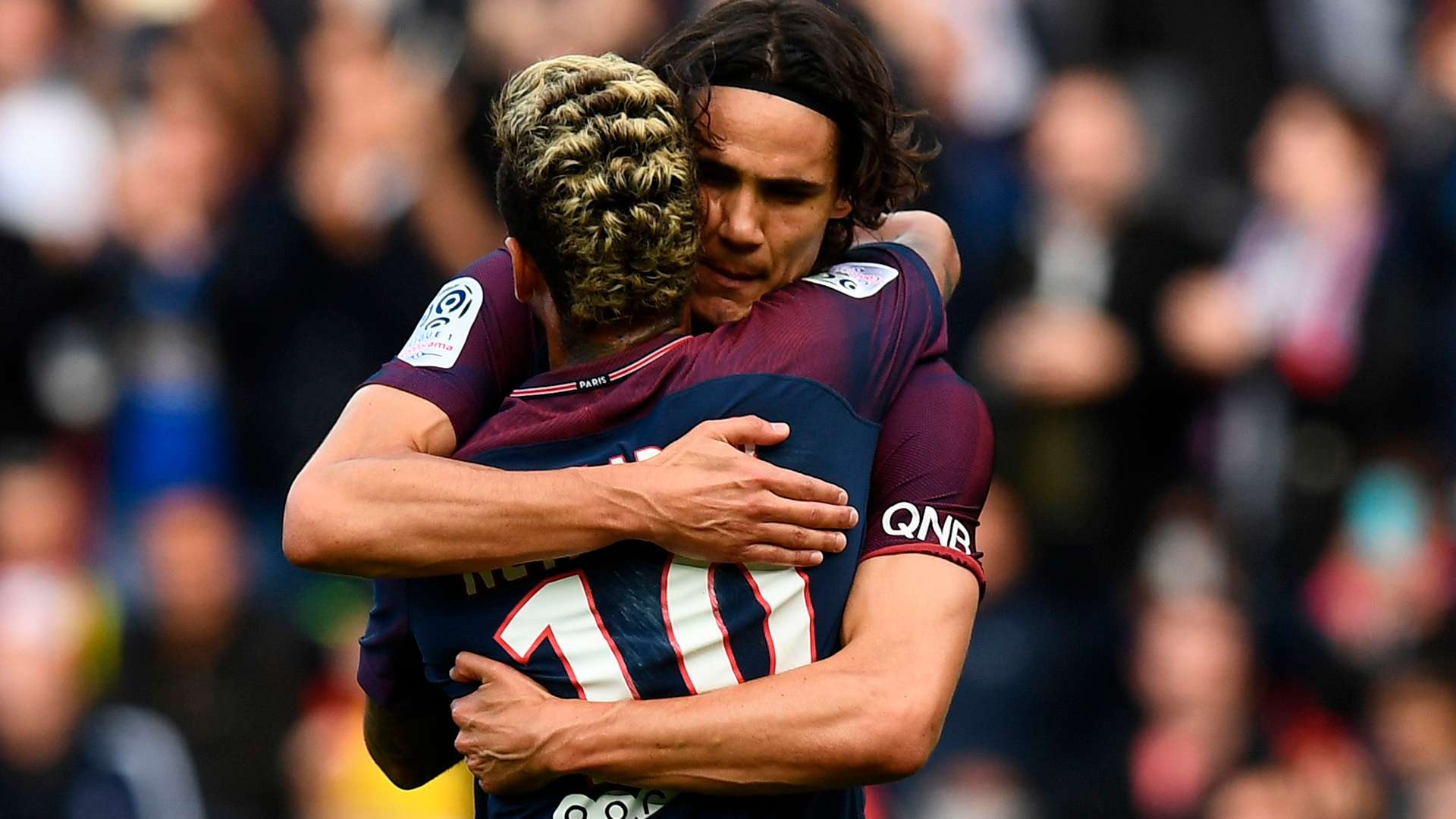 Cavani e Neymar PSG x Bordeaux Ligue 1 30 09 17