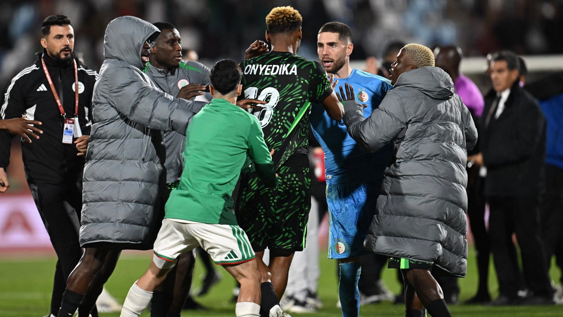 Luka Zidane Algeria Nigeria Clash