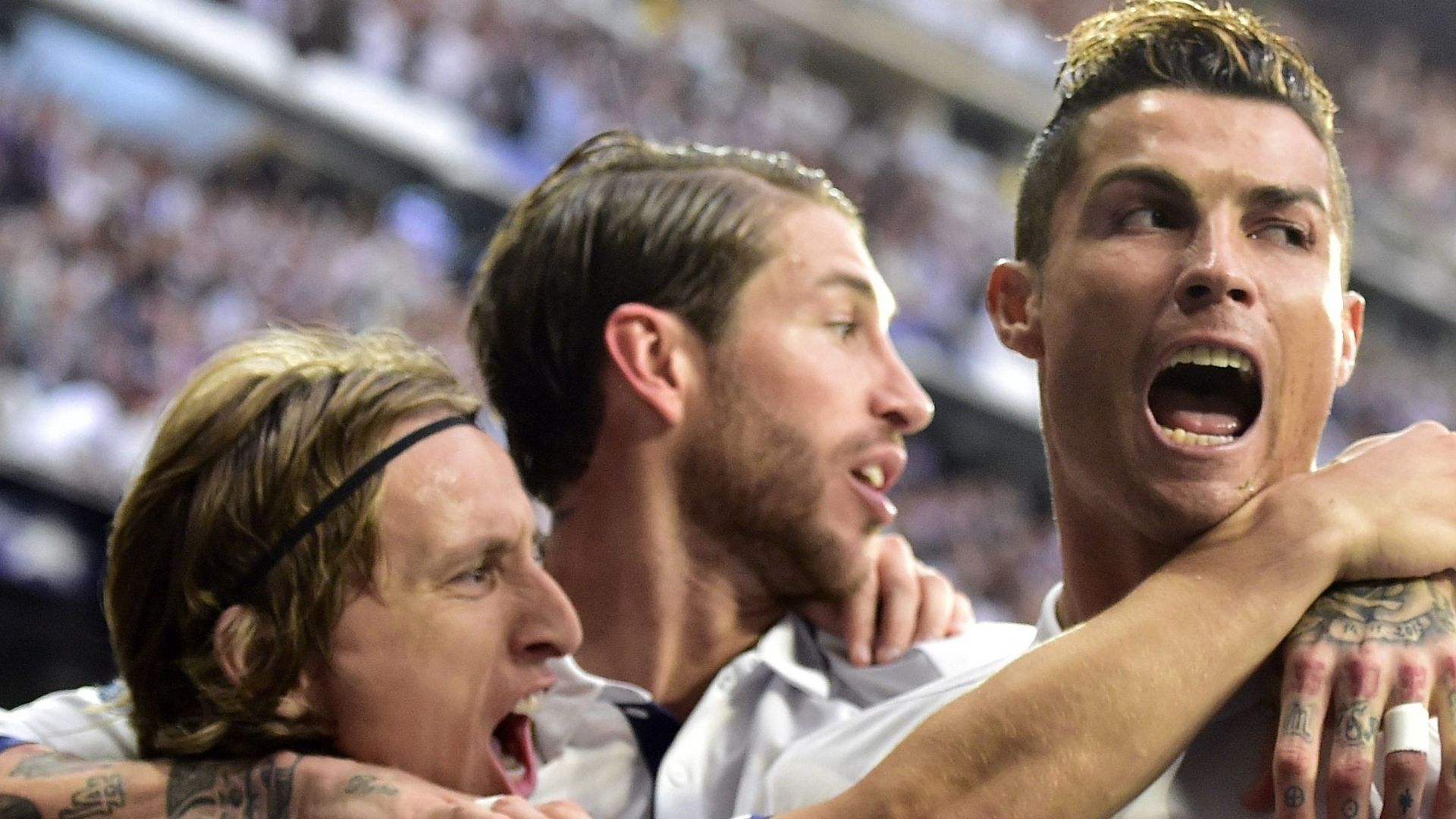 Ronaldo Ramos Modric Real Madrid 2017