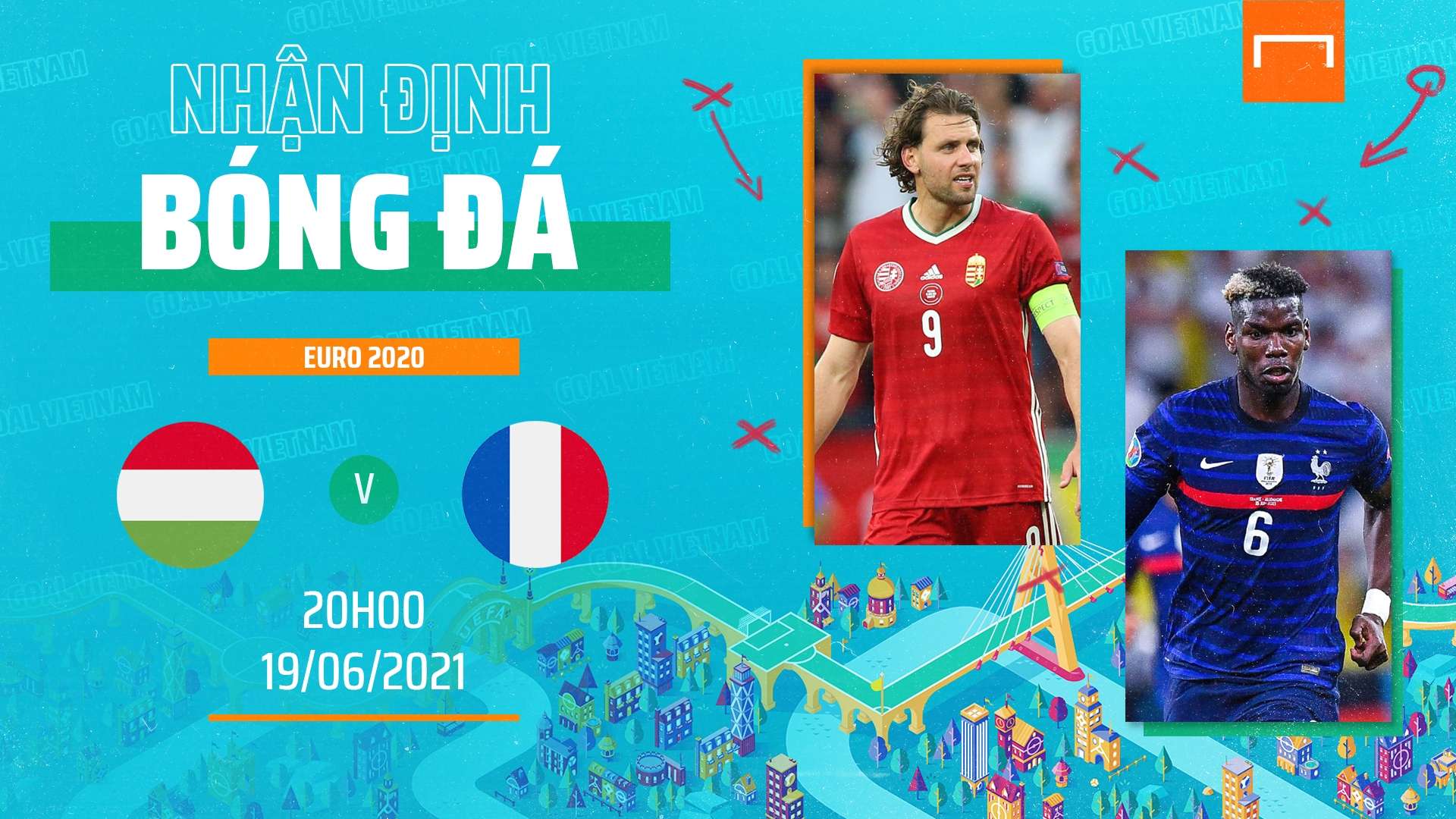 Preview Hungary vs France EURO 2020 Finals GFX