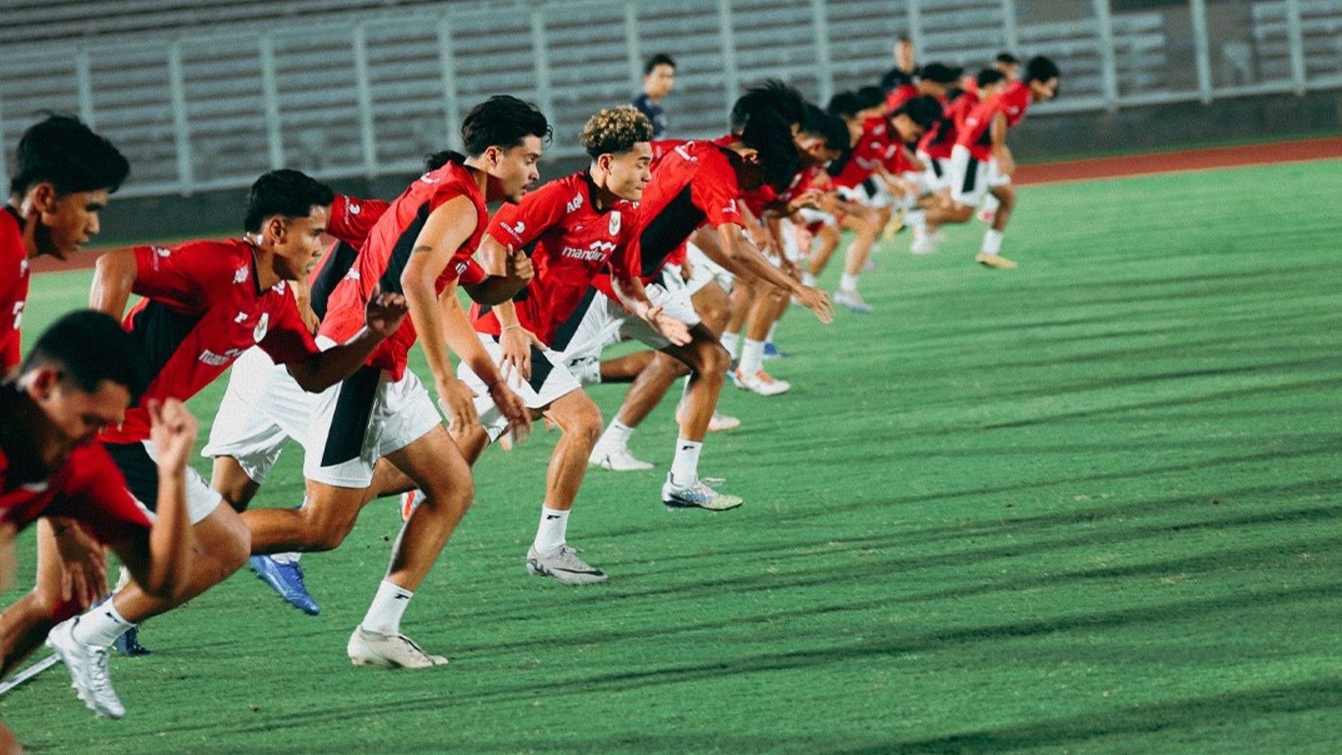 Latihan Timnas Indonesia U-23