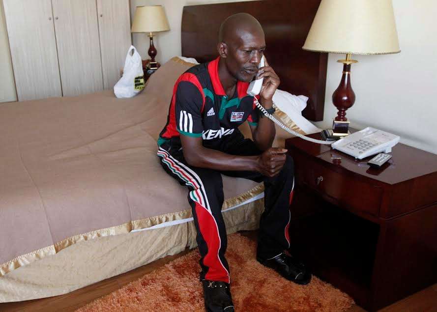 Harambee Stars team manager Willis Waliaula makes frantic efforts to secure his release after being detained for unpaid bills in Ethiopia