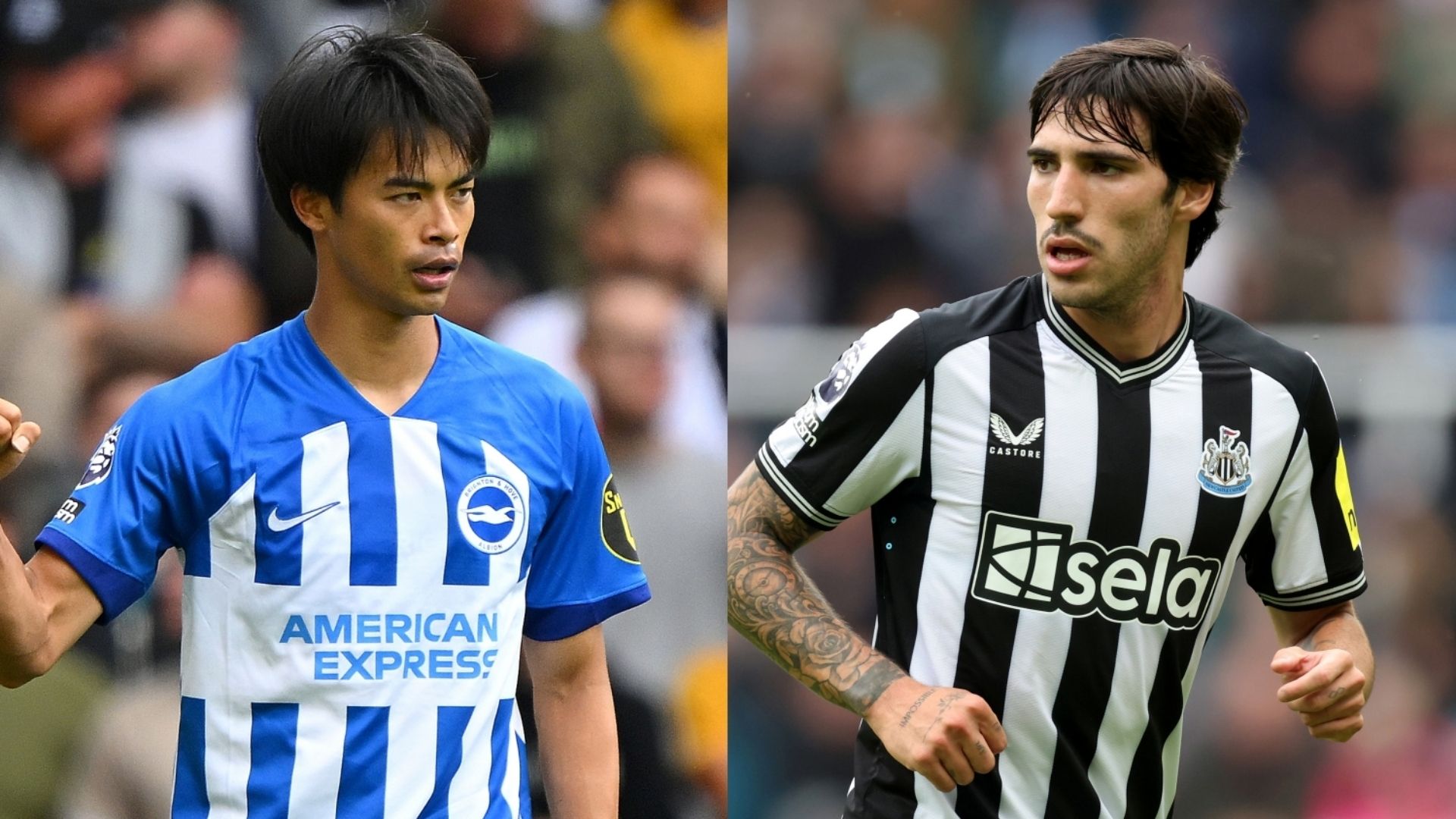 Kaoru Mitoma Brighton Sandro Tonali Newcastle