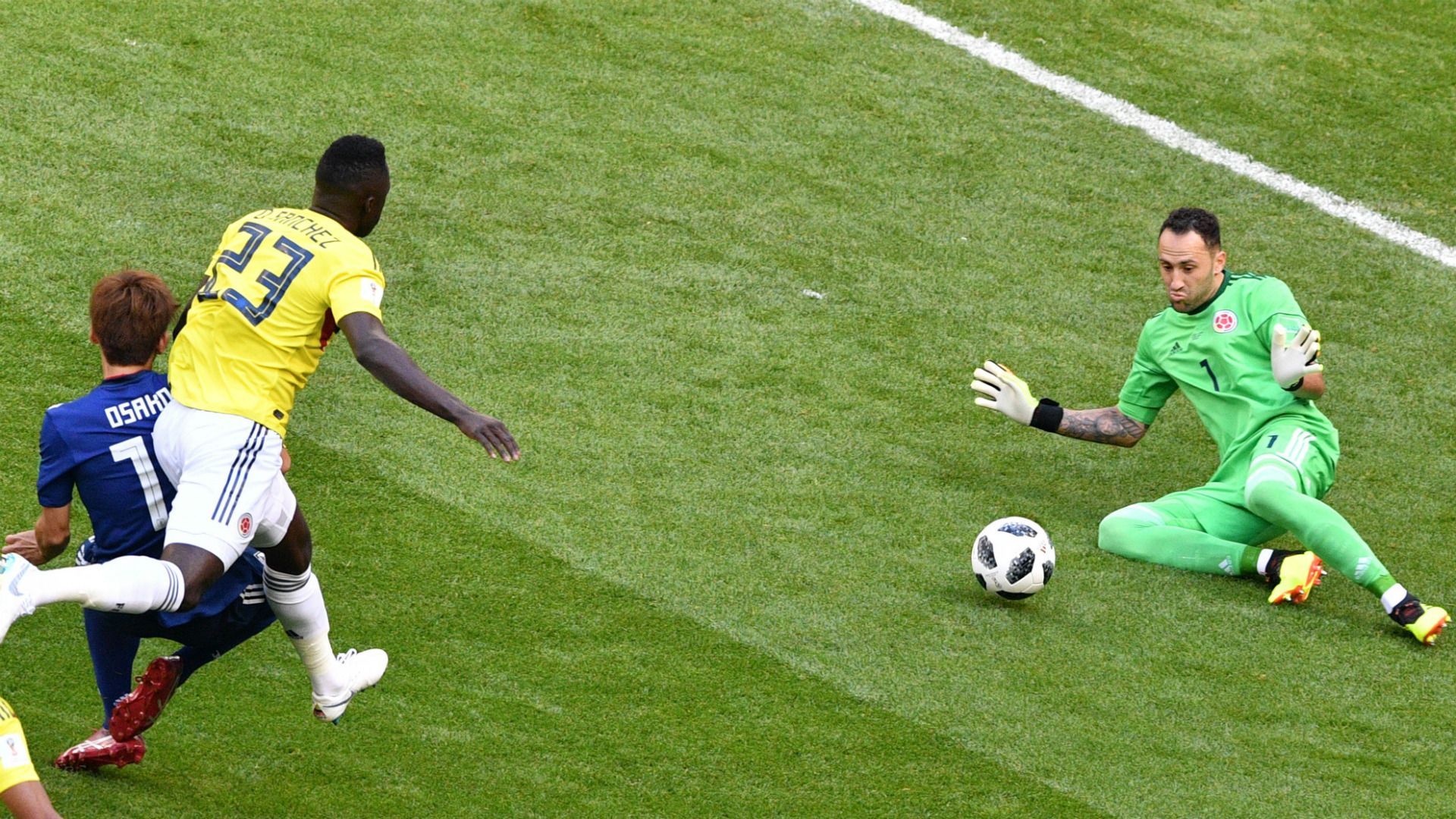 Ospina Colombia vs Japon WC Russia 2018 19062018