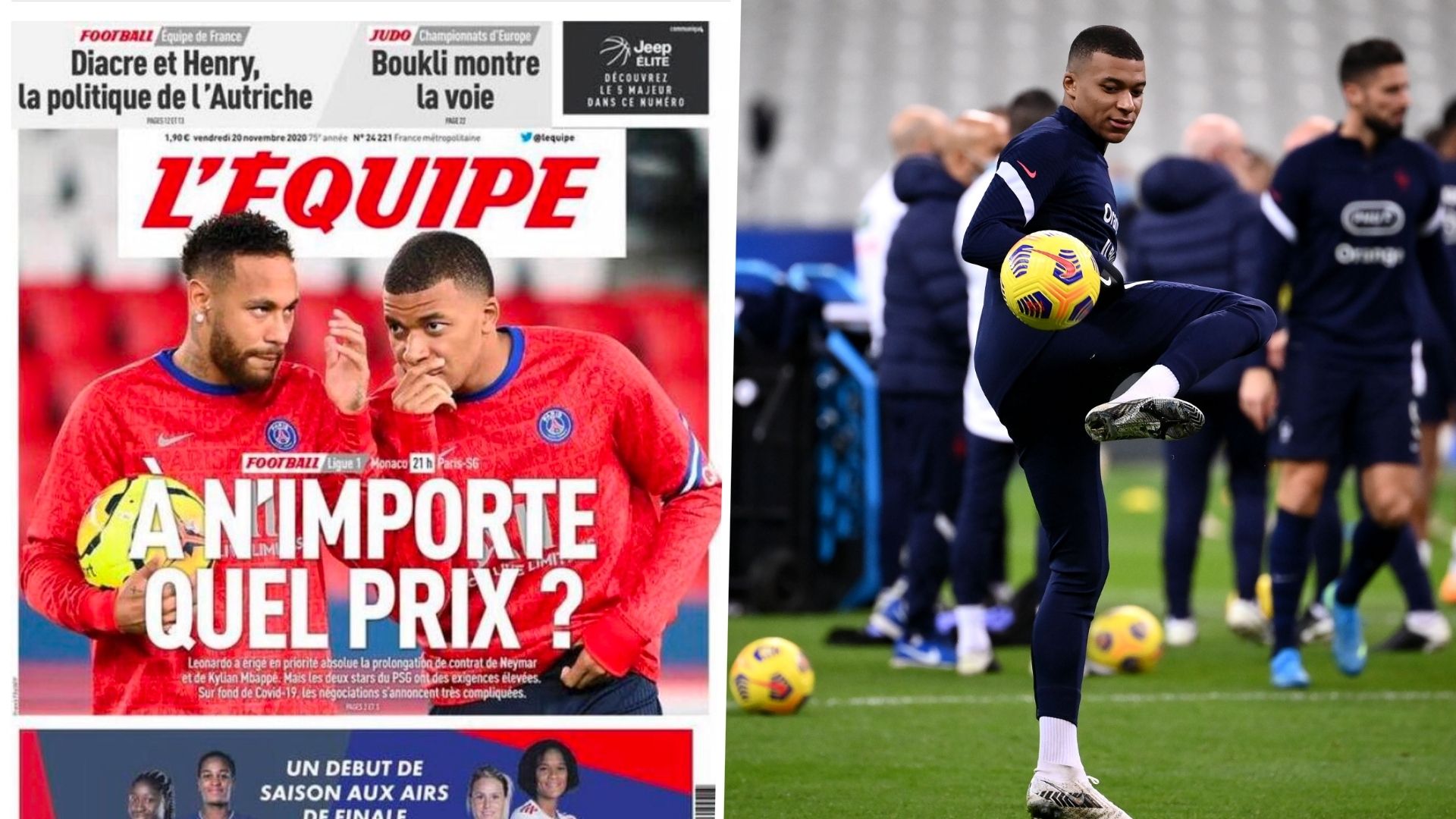 20 Nov L'Equipe