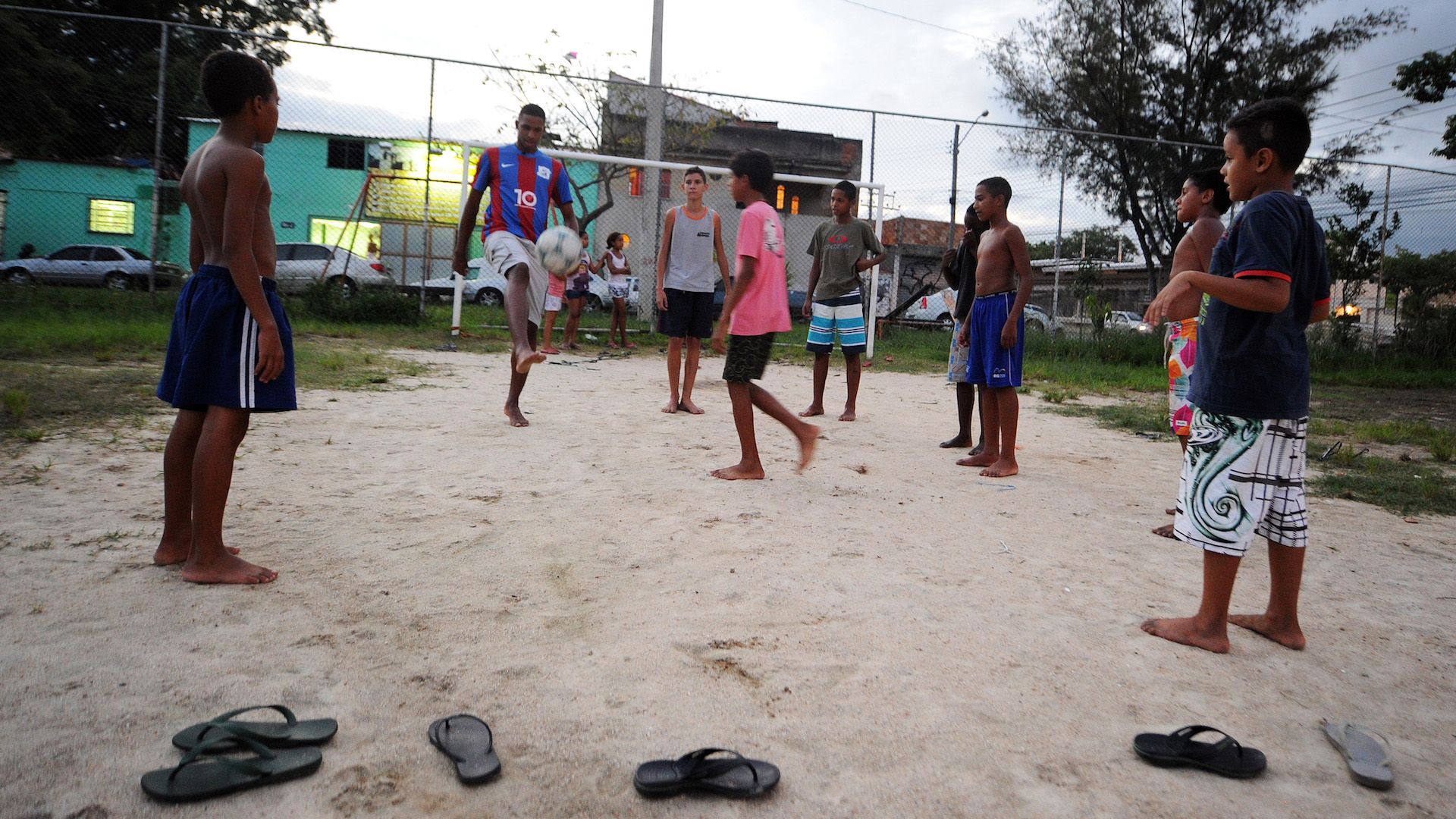Pesepakbola Jalanan Brasil