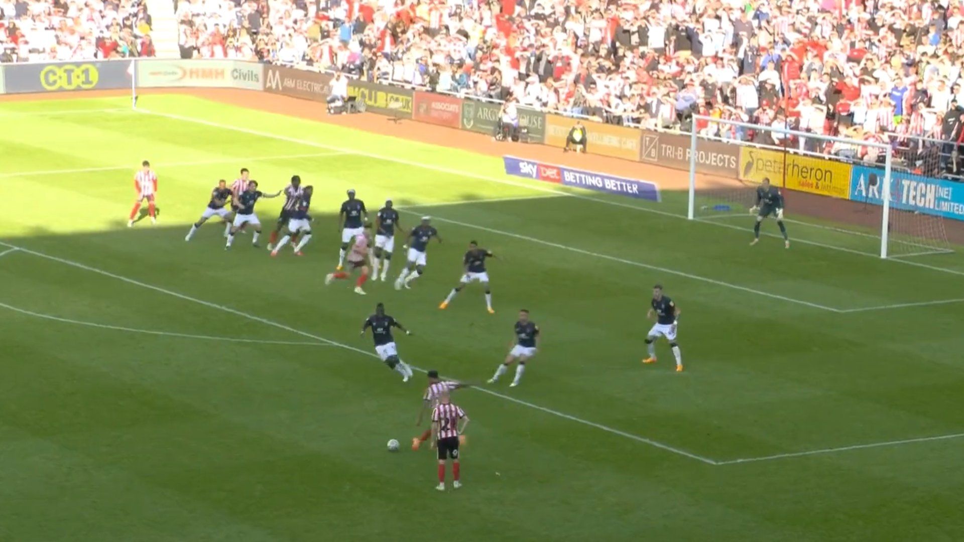 Amad Diallo goal Sunderland 2022-23