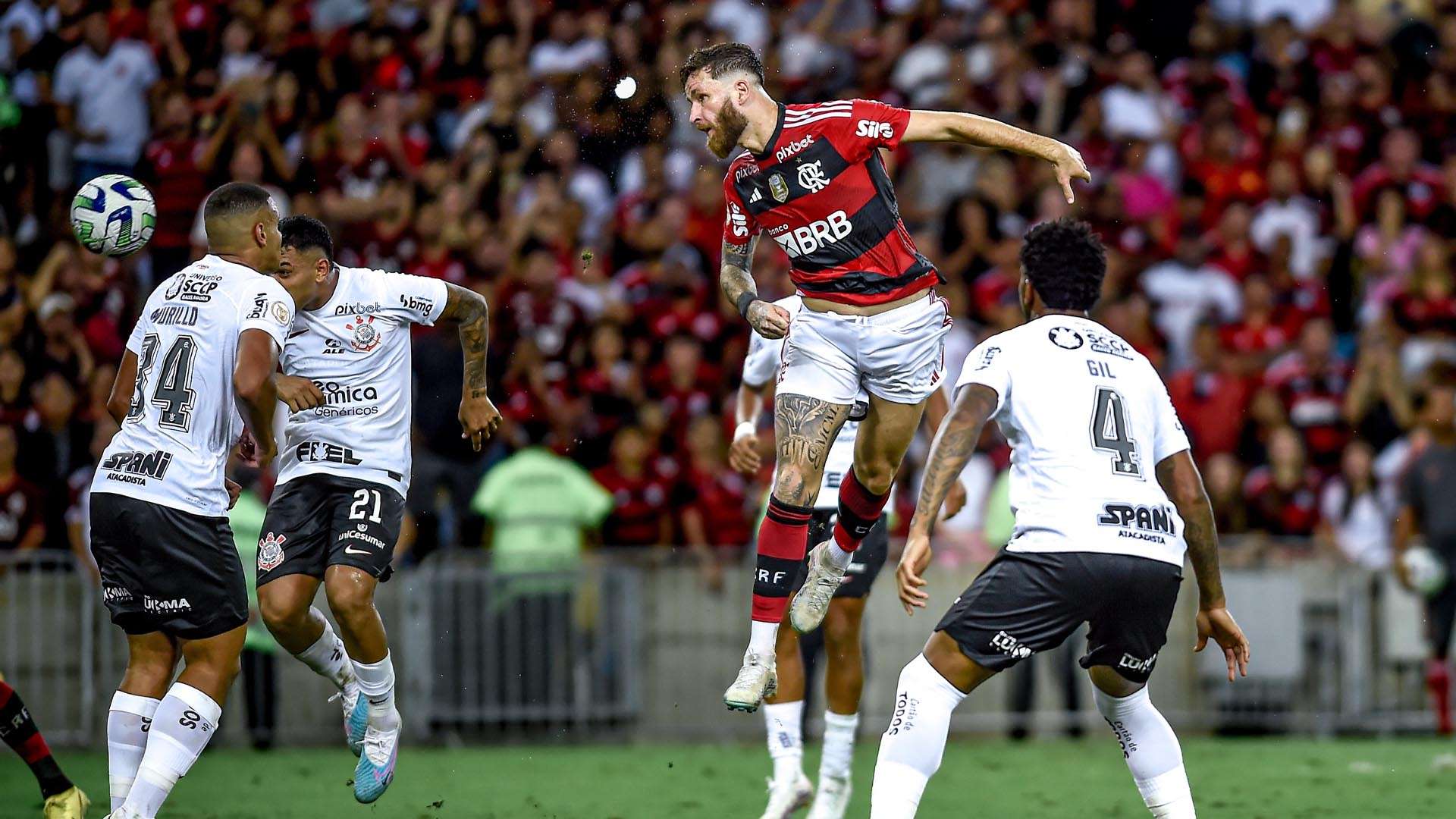 Leo Pereira Flamengo Corinthians 2023